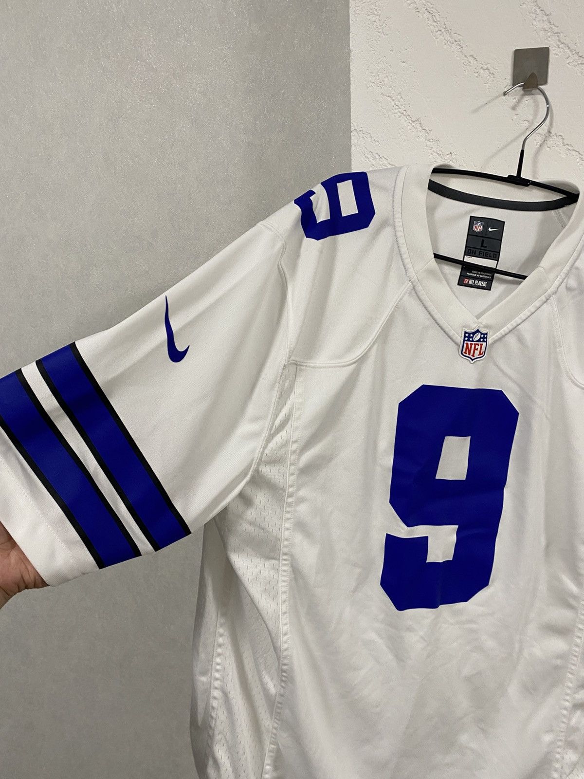 NFL Tony Romo 9 Dallas Cowboys NFL Nike Home Jersey Men's Size L Size US L / EU 52-54 / 3 - 2 Thumbnail