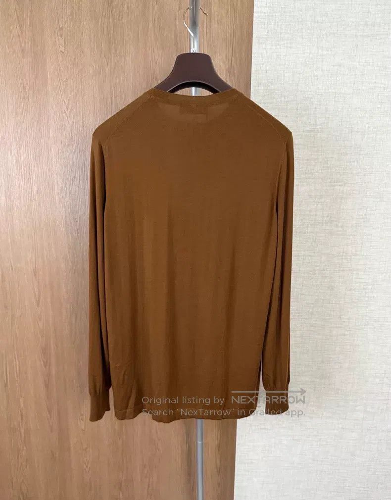 Loro Piana Loro Piana Ceiling Fabric GOK 12 Micron Knit Top Size US XXL / EU 58 / 5 - 7 Thumbnail