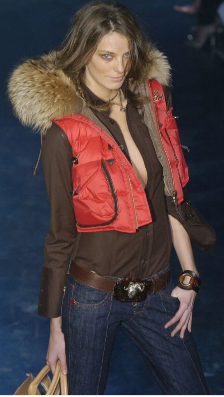 Dsquared2 Dquared2 Canada Puffer Vest Ski Arhive Size XS / US 0-2 / IT 36-38 - 2 Thumbnail