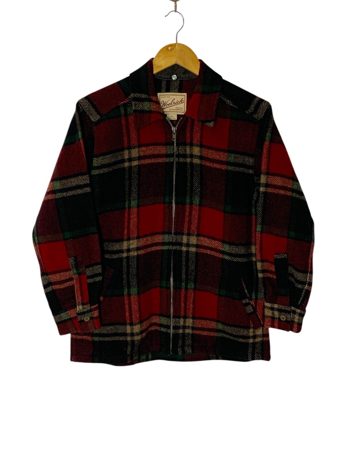 Woolrich Woolen Mills Vintage Woolrich Tartan Jacket Made In Usa Size US M / EU 48-50 / 2 - 1 Thumbnail
