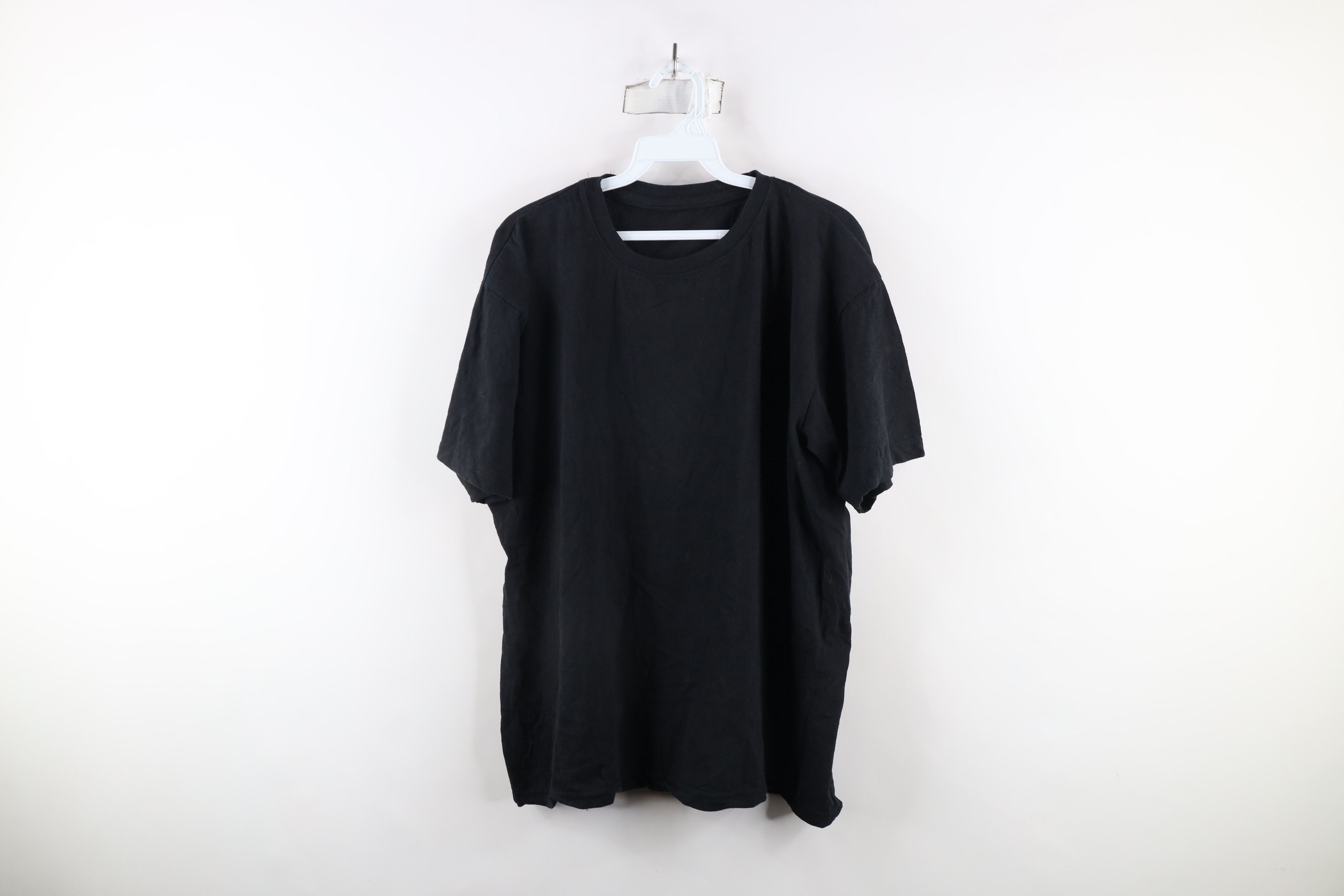 Vintage Vintage 90s Streetwear Short Sleeve T-Shirt Black Cotton Size US XL / EU 56 / 4 - 1 Thumbnail