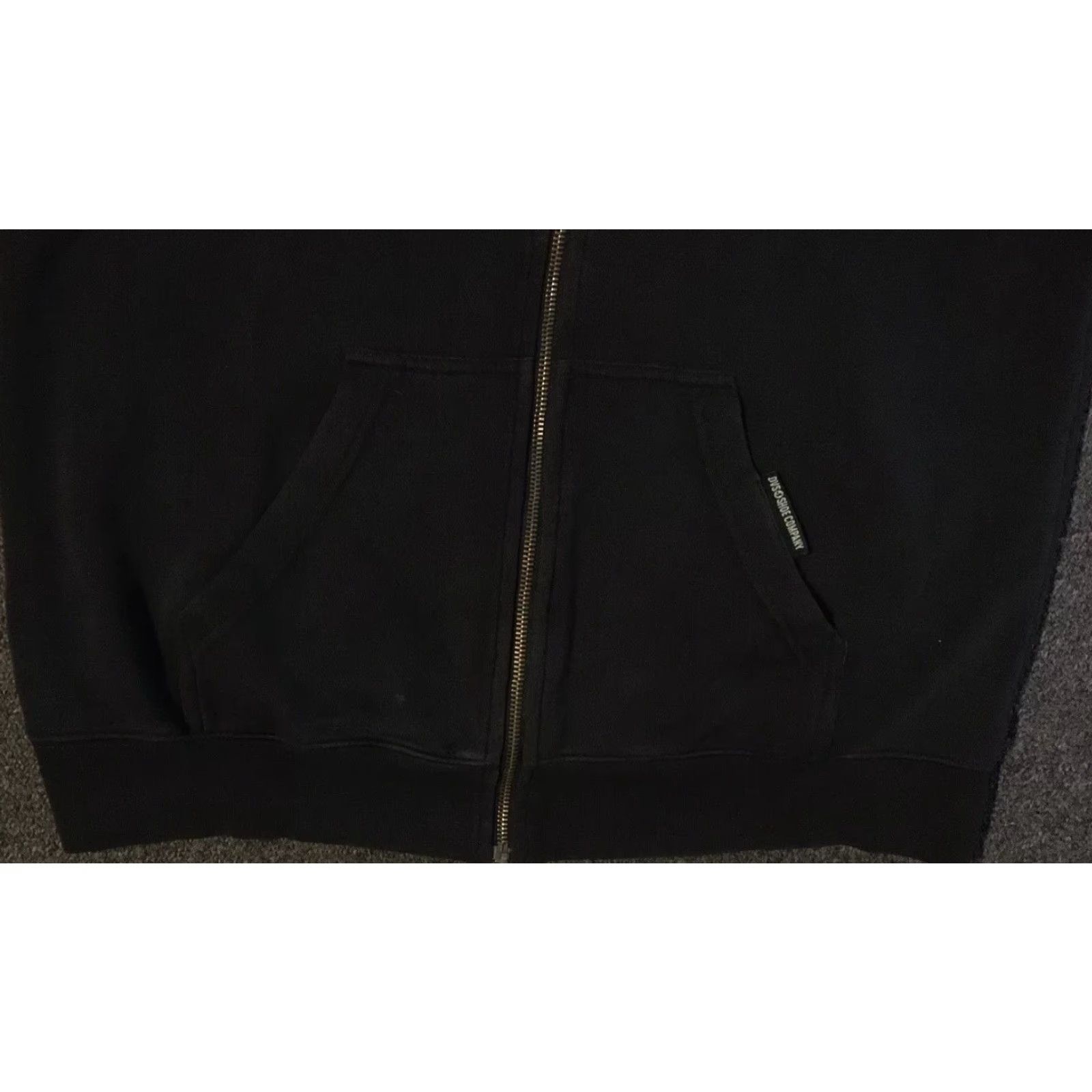 Quiksilver Vtg DVS Faded Distress Zip Hoodie S Skate Surf Grunge Punk Adio Matix Es 90s Y2K Hoodie Zip Men S Black 90s Grunge Punk Skateboard Fans Mens Size US S / EU 44-46 / 1 - 7 Thumbnail