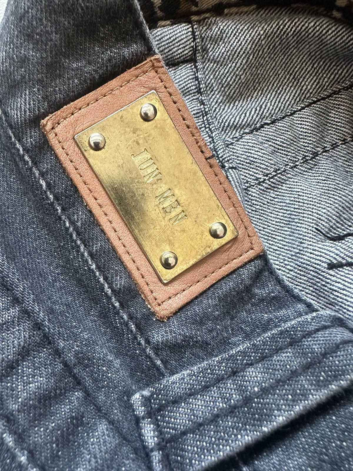 Hysteric Glamour Flare Jeans Junmen Distress Denim Low Rise Boot Cut Size US 33 - 7 Thumbnail