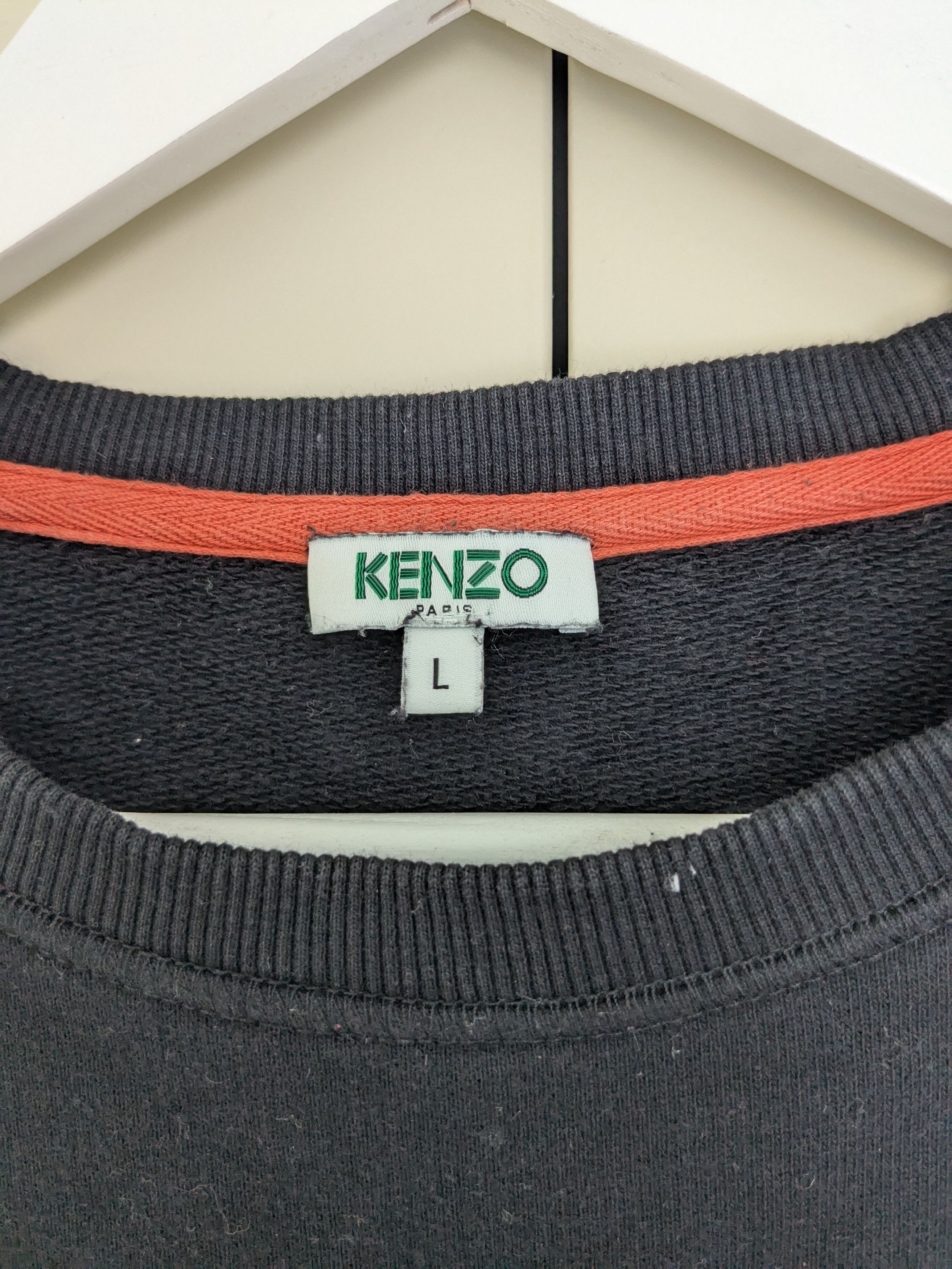 Kenzo KENZO "Tiger" sweater Size L / US 10 / IT 46 - 4 Thumbnail