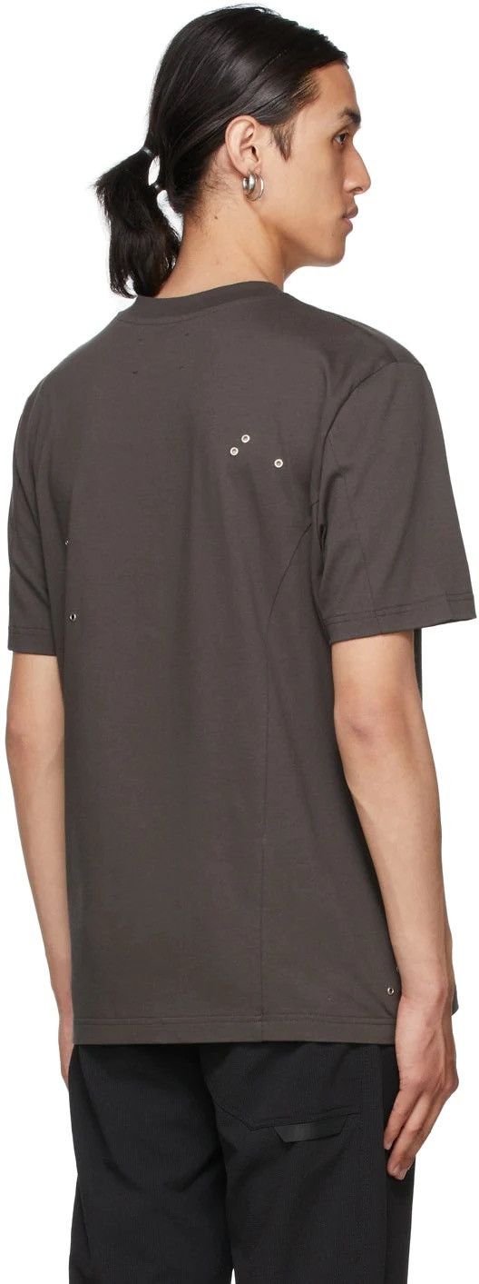 Heliot Emil HELIOT EMIL Grey Pocket T-Shirt Size US S / EU 44-46 / 1 - 2 Thumbnail