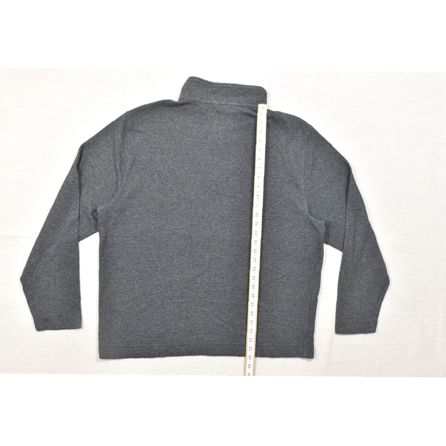 Van Heusen Van Heusen Flex Men's Sweater Gray Half-Zip Size XXL Pullover Size US XXL / EU 58 / 5 - 4 Thumbnail