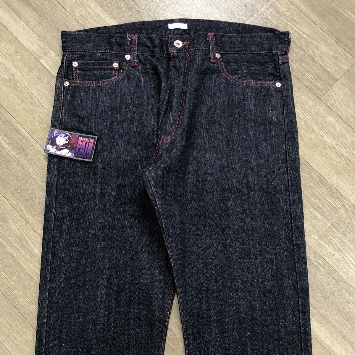 Anime × Japanese Brand Cospa Anime Puella Magi Madoka Magica Devil Homura Jeans Size US 37 - 17 Thumbnail