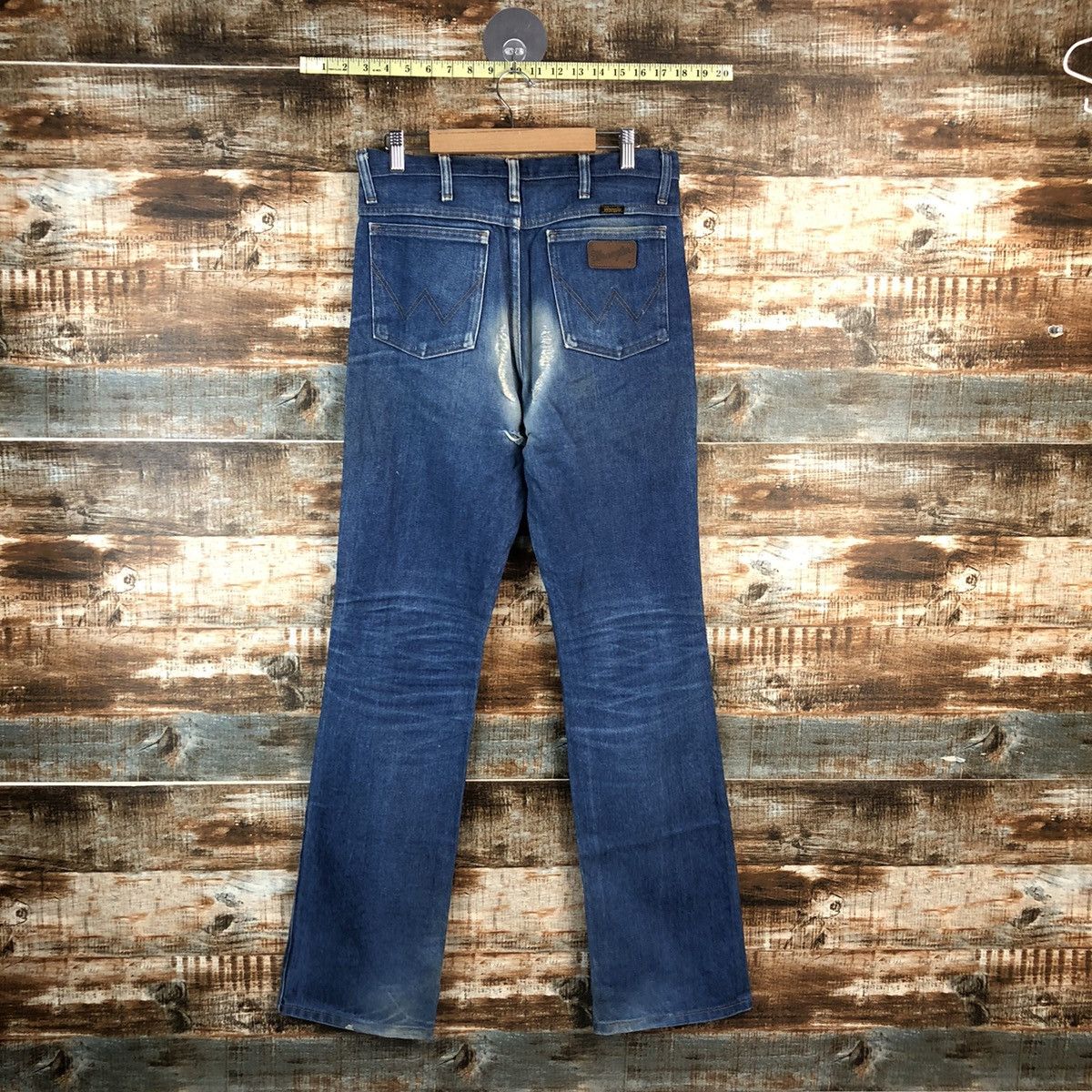Vintage × Wrangler DL Wrangler Vintage faded Blue Denim Pants #C200 Size US 30 / EU 46 - 12 Thumbnail