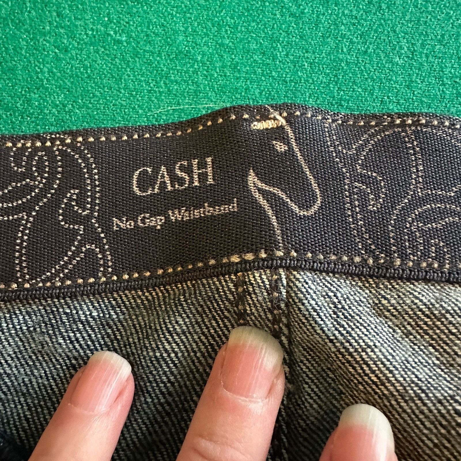 Wrangler Wrangler Cash Women’s No Gap Jeans 11/12 x 34 Dark Wash NWT Size 34" / US 12 / IT 48 - 7 Thumbnail