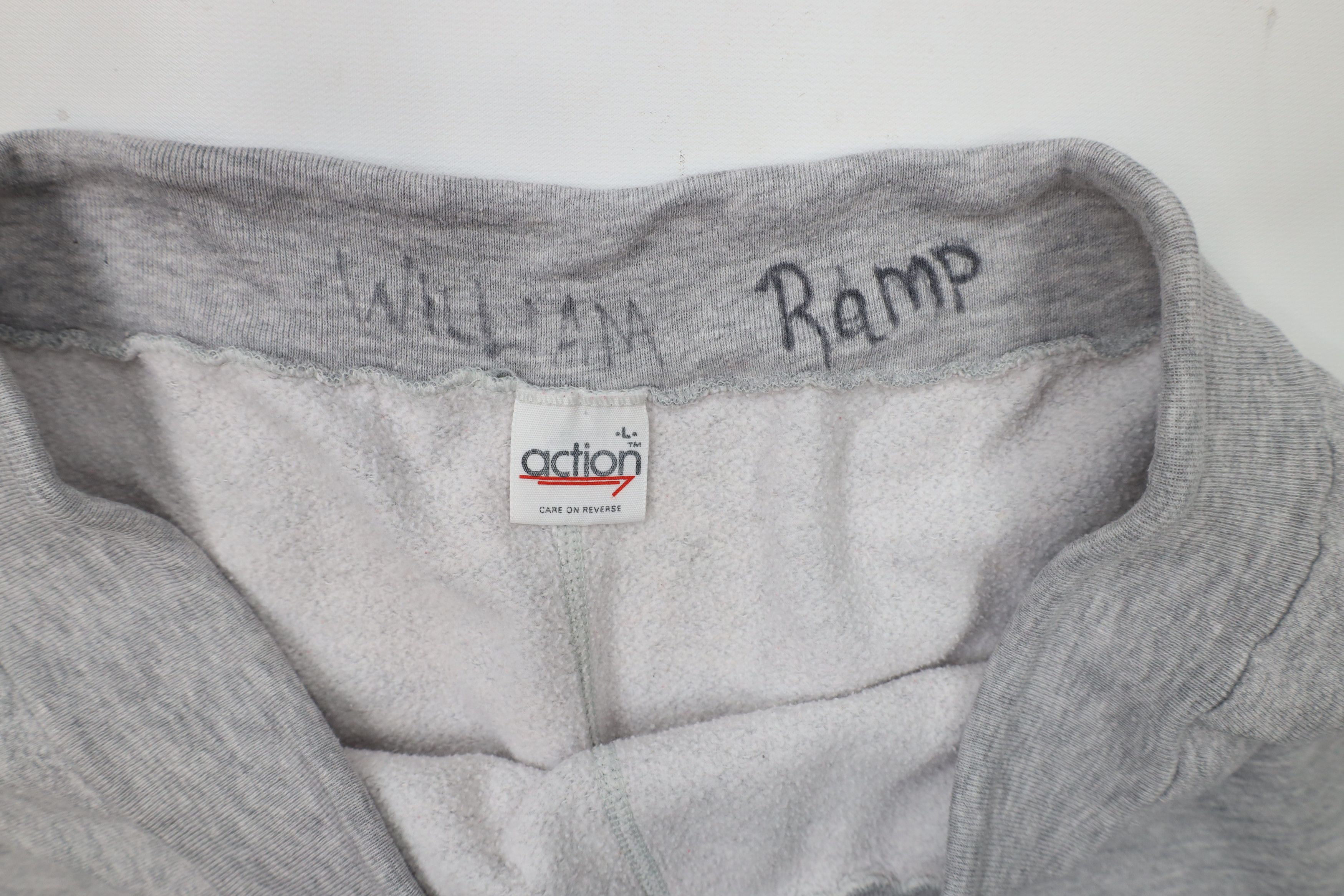 Vintage Vintage 70s Streetwear Sweatpants Joggers Heather Gray USA Size US 36 / EU 52 - 5 Thumbnail