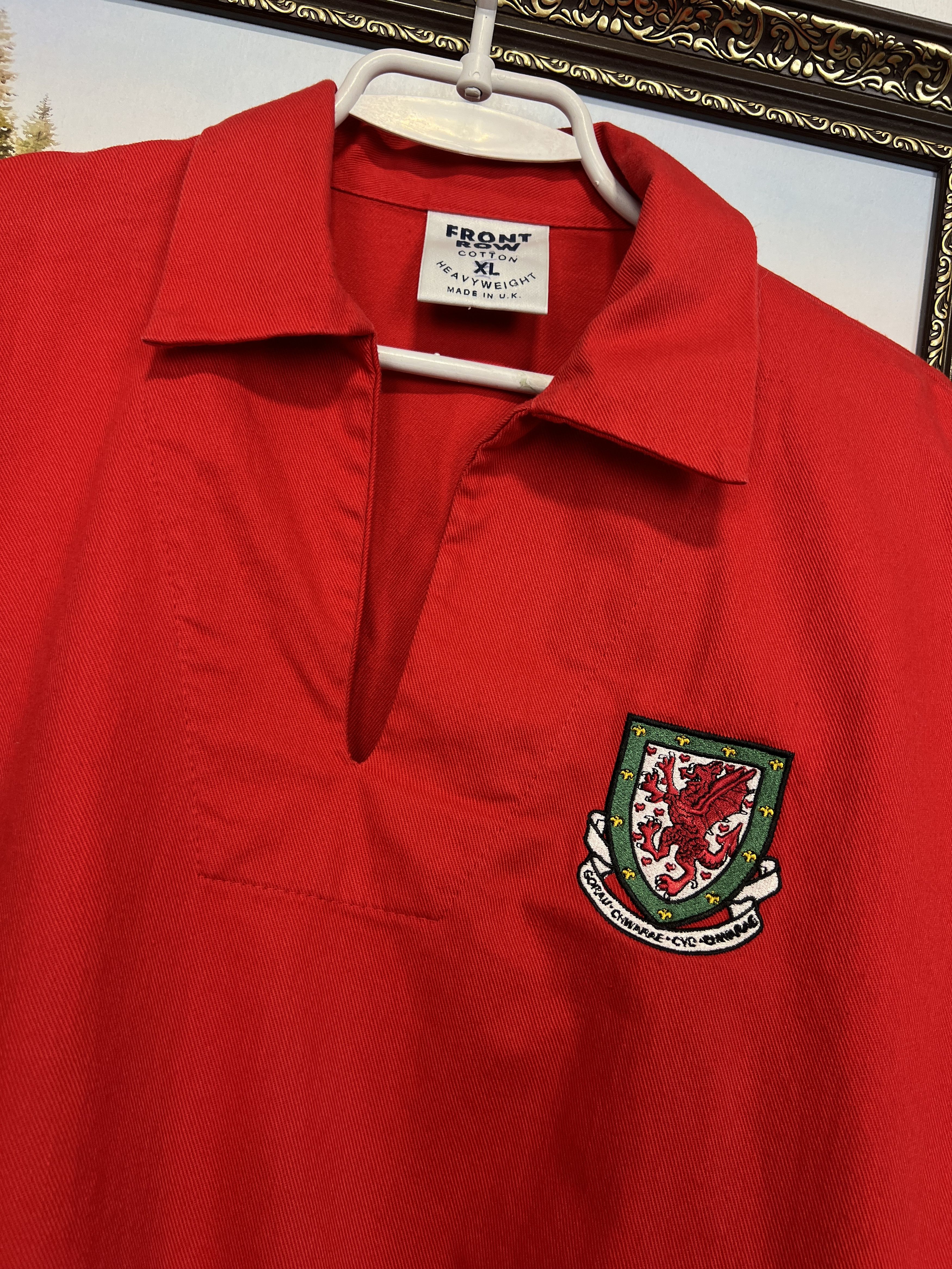 Vintage Vintage 90's Wales Football Jacket Soccer National Track Top Size US XL / EU 56 / 4 - 4 Thumbnail