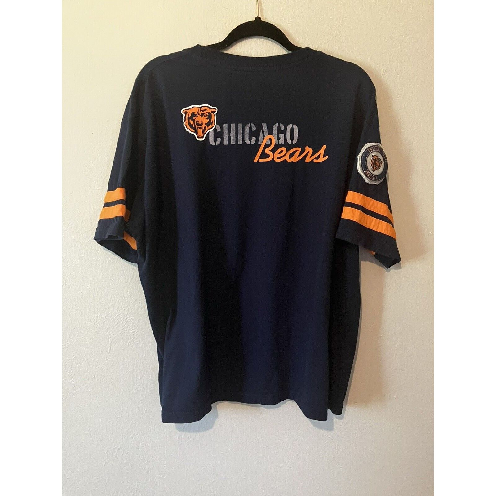 NFL Chicago Bears Football Shirt Mens XL NFL Blue Stitched patch Size US XL / EU 56 / 4 - 2 Thumbnail