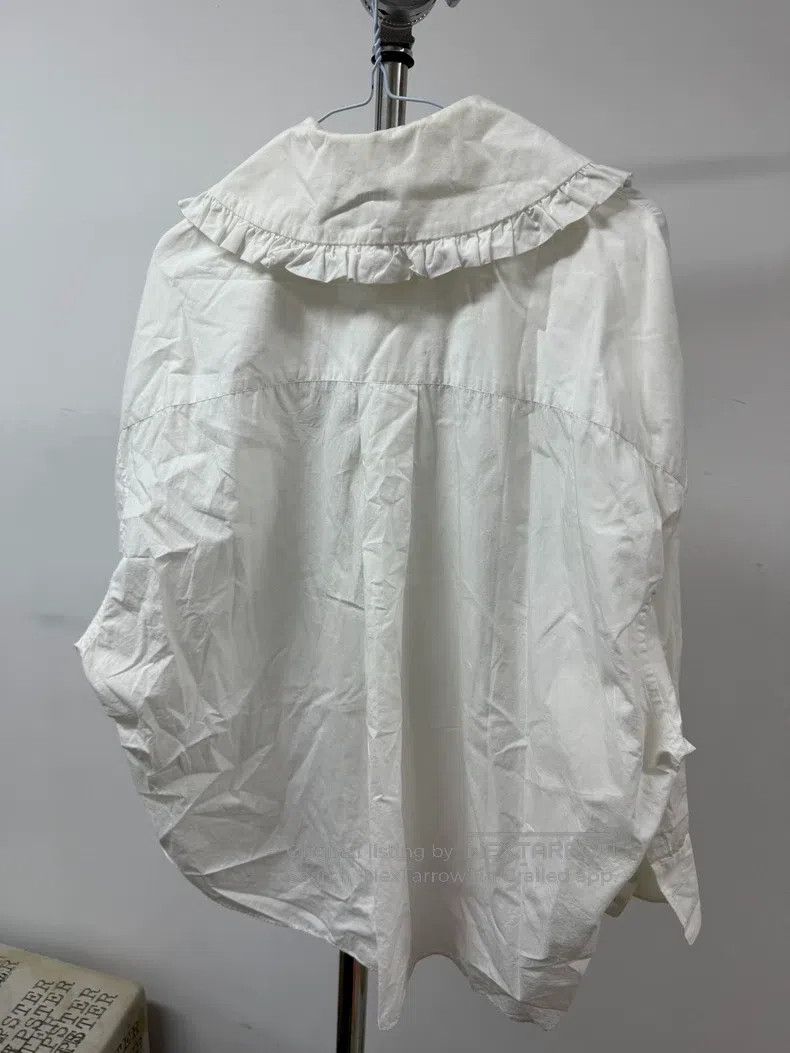 Comme des Garcons Comme des Garcons Ruffled Collar Shirt Size XS / US 0-2 / IT 36-38 - 5 Thumbnail