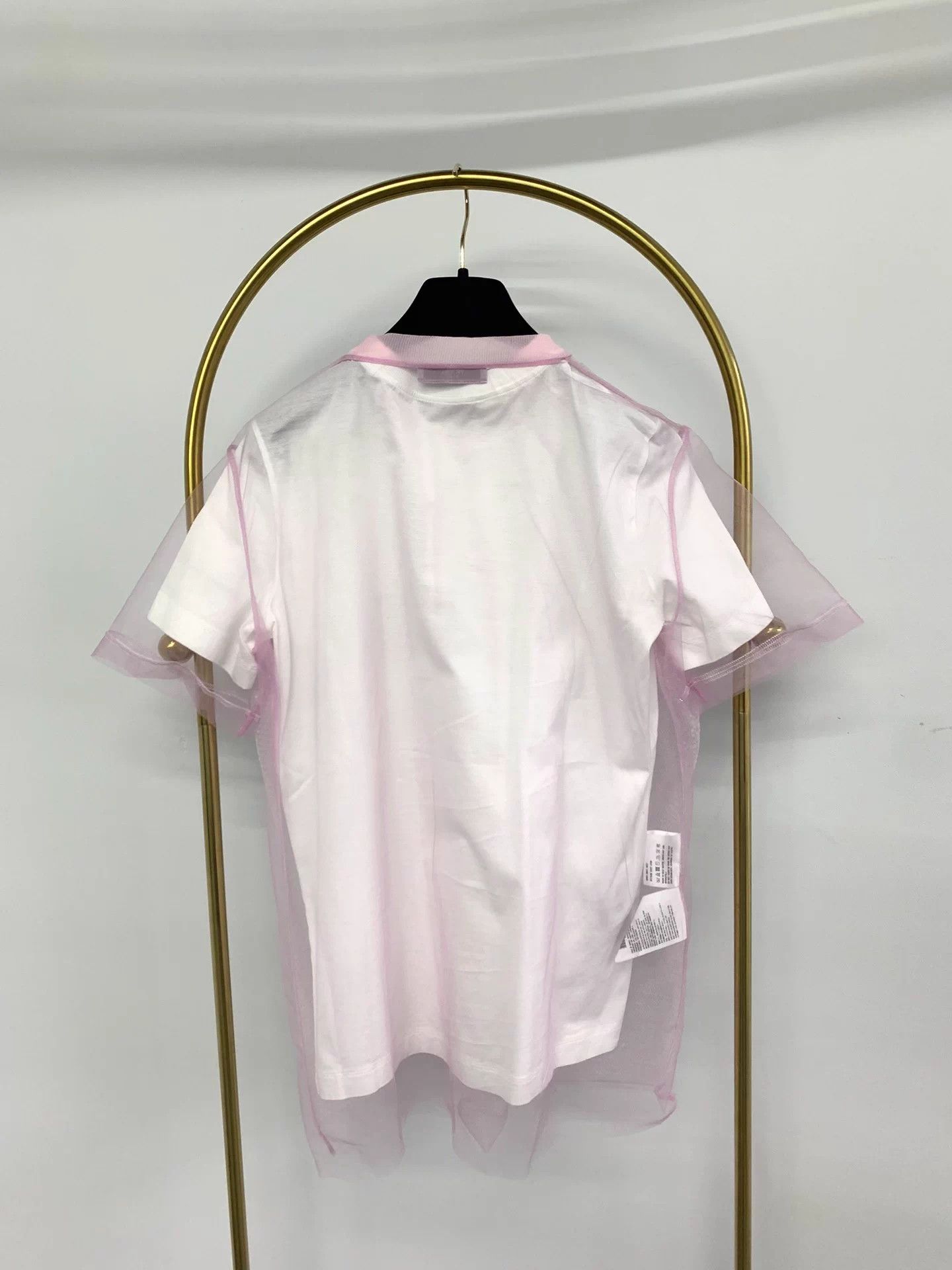 Prada Prada Pink Sequin 2pc Short-sleeve XS Separate New Size XS / US 0-2 / IT 36-38 - 3 Thumbnail