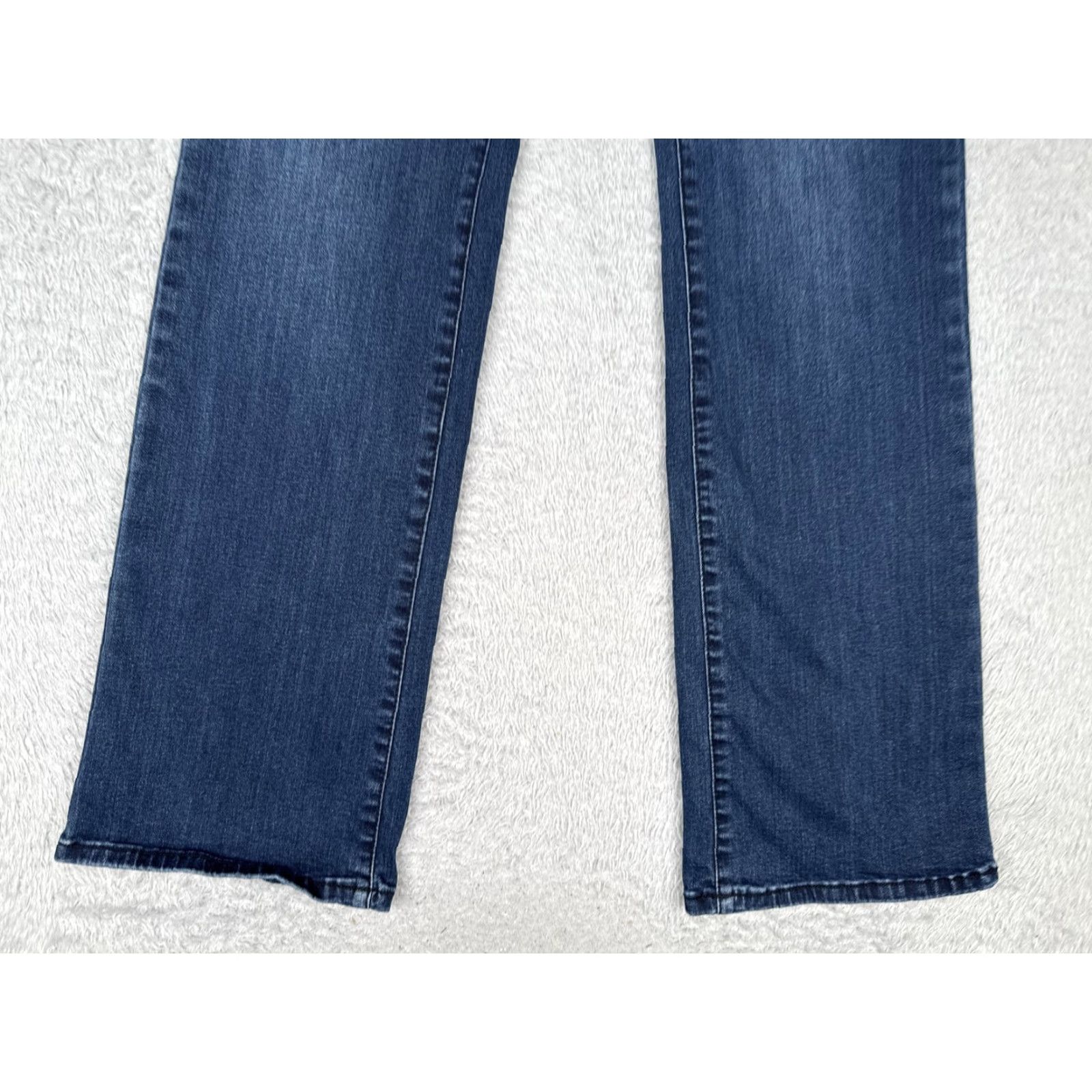 Nine West Nine West Jeans Womens 10 Blue Skinny Bootcut Denim Stretch Mid Rise Pants 28x32 Size 32" / US 10 / IT 46 - 2 Thumbnail