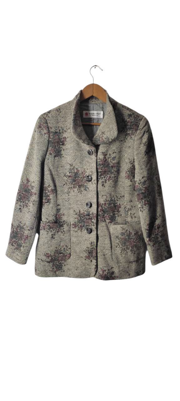 Hardy Amies HARDY AMIES ITALY FLORA COAT JACKET Size M / US 6-8 / IT 42-44 - 12 Thumbnail