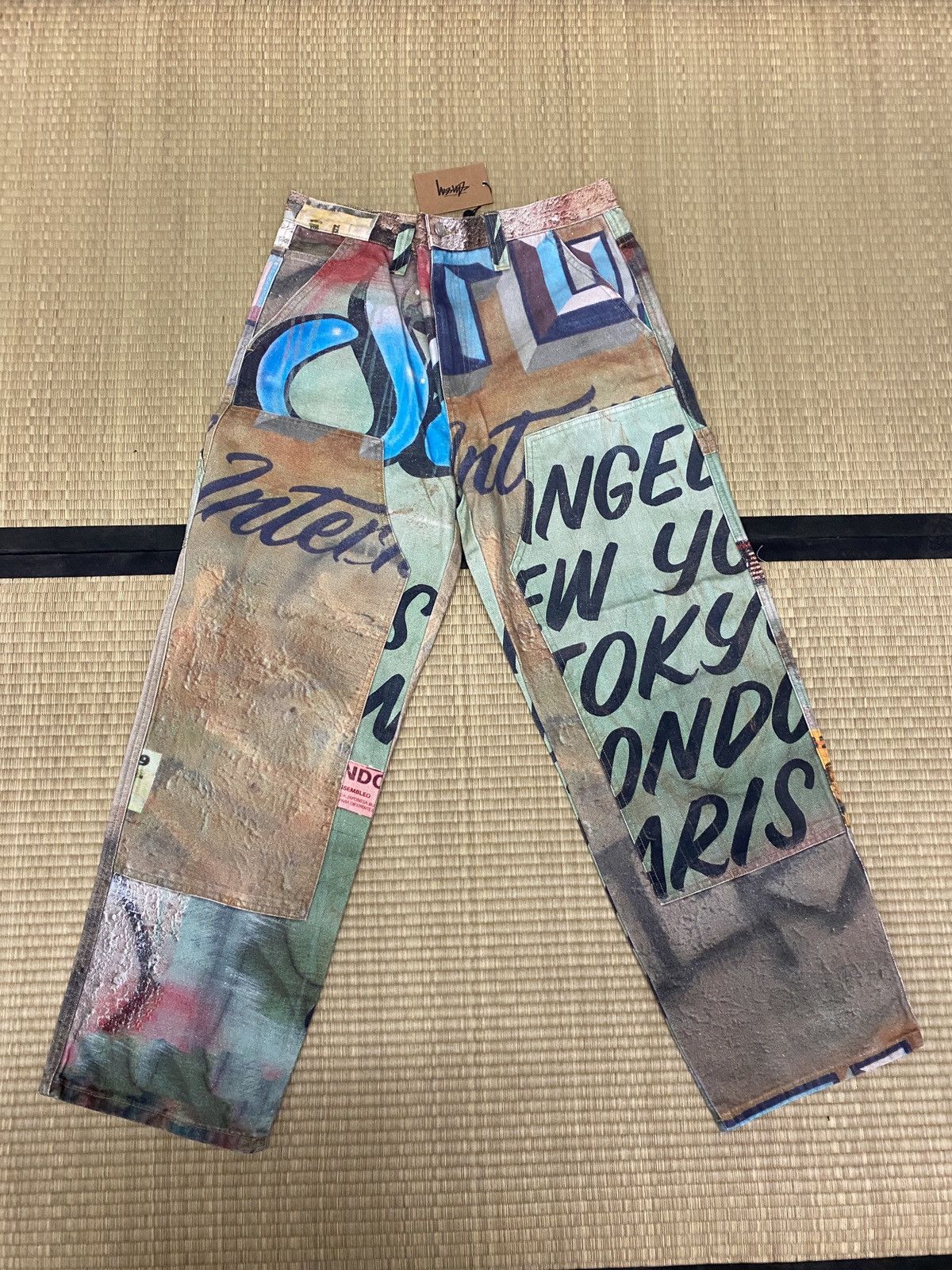Designer × Streetwear × Stussy Stussy Alfonso Canvas Work Pant