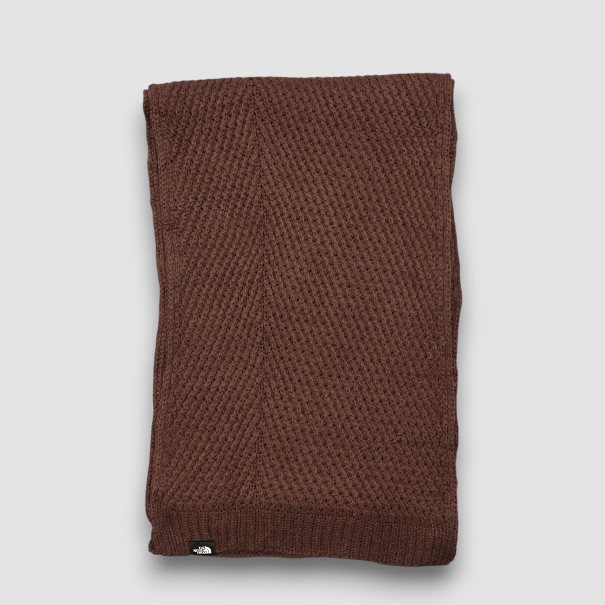 The North Face Vintage The North Face Scarf Muffler Wool TNF Knit Scarves Size ONE SIZE - 2 Thumbnail
