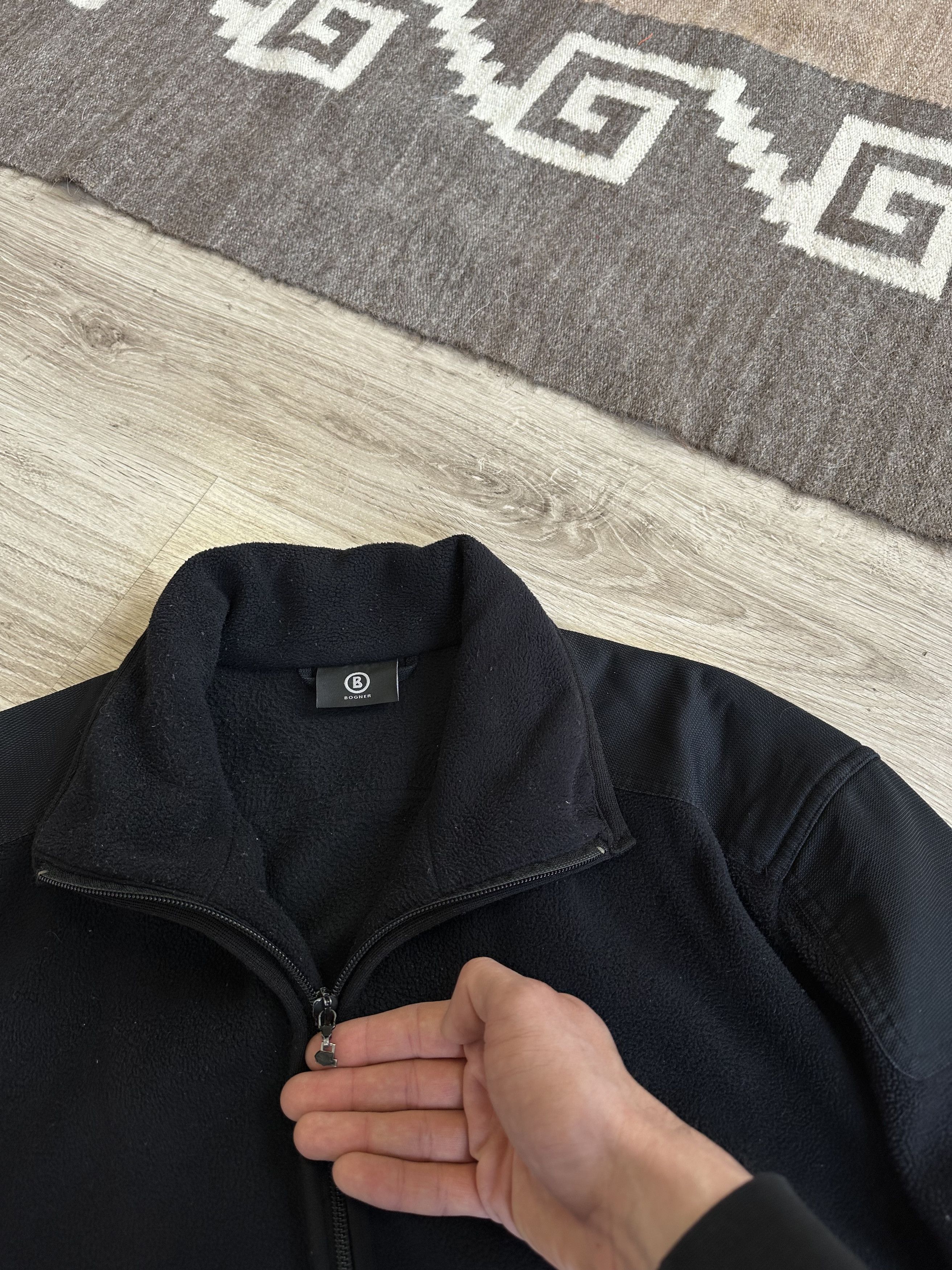 Bogner Bogner Fleece Logo Full Zip Jacket 6472AC Size US L / EU 52-54 / 3 - 6 Thumbnail