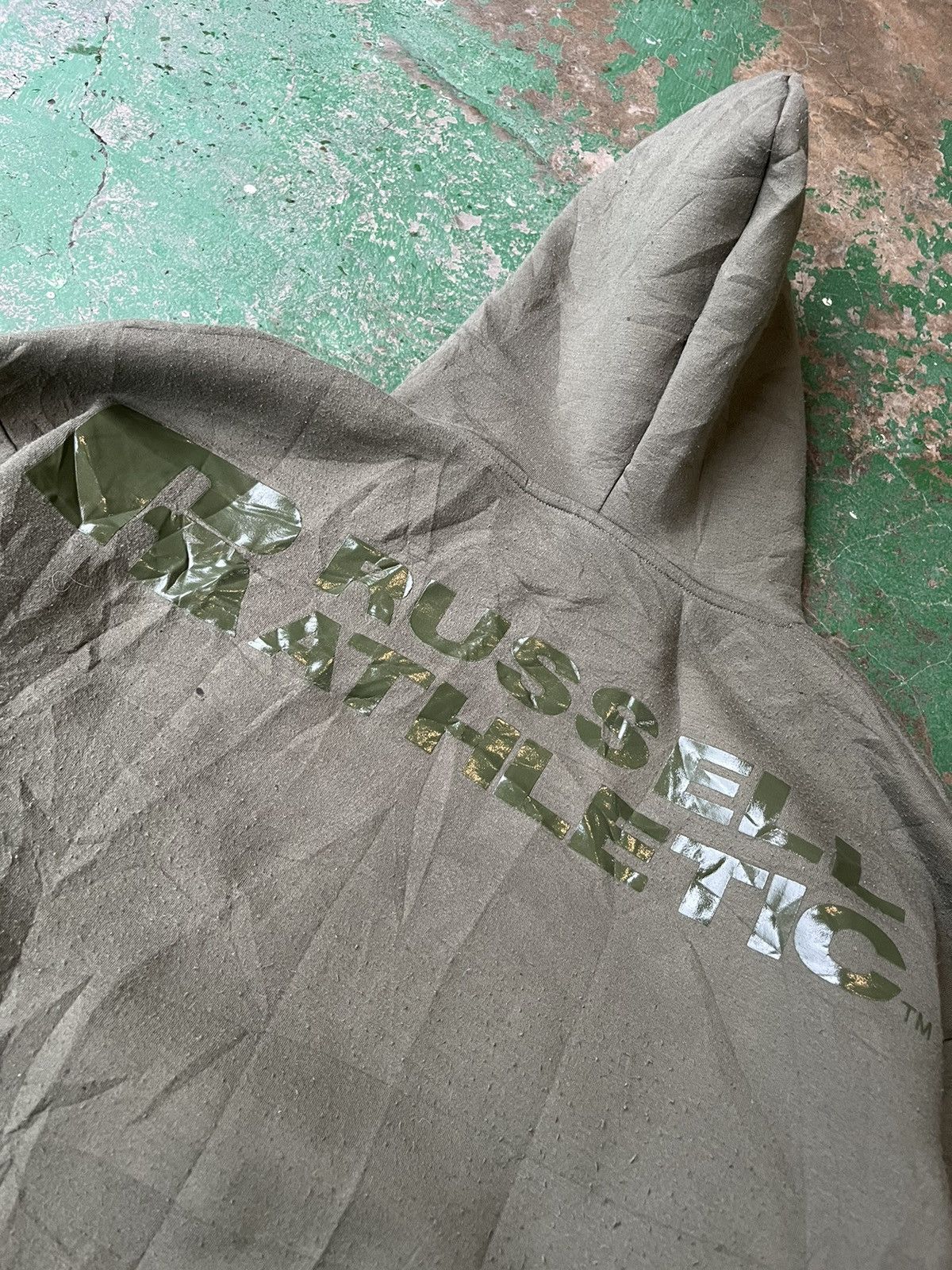 Russell Athletic Russell Athletic Spell Out Baggy Hoodie Size US L / EU 52-54 / 3 - 9 Thumbnail