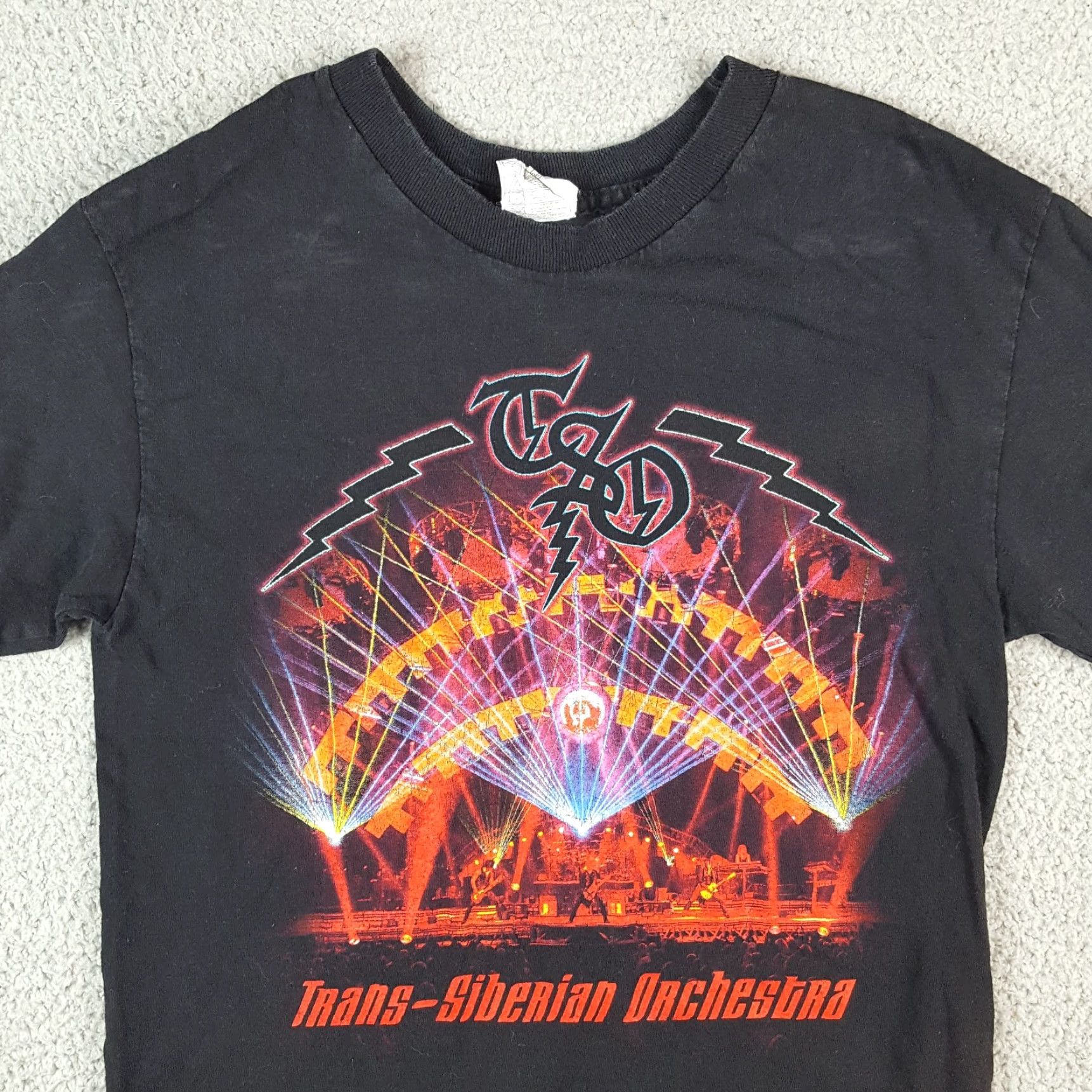 Vintage VINTAGE Trans-Siberian Orchestra T-Shirt Band Shirt XL Black Crew Neck 90s Rock Mens T Shirt Size US XL / EU 56 / 4 - 2 Thumbnail