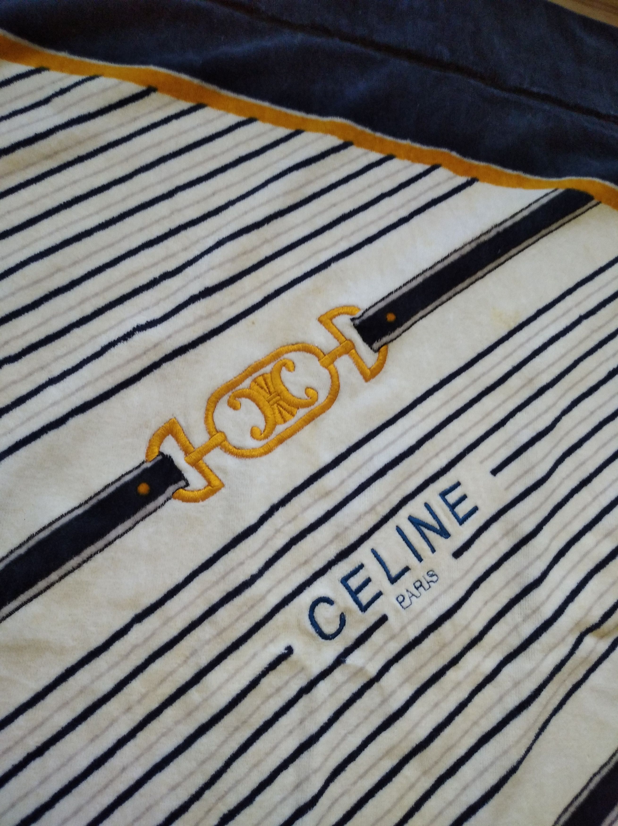 Other CELINE BIG MONOGRAM COTTON BLANKET Size ONE SIZE - 2 Thumbnail