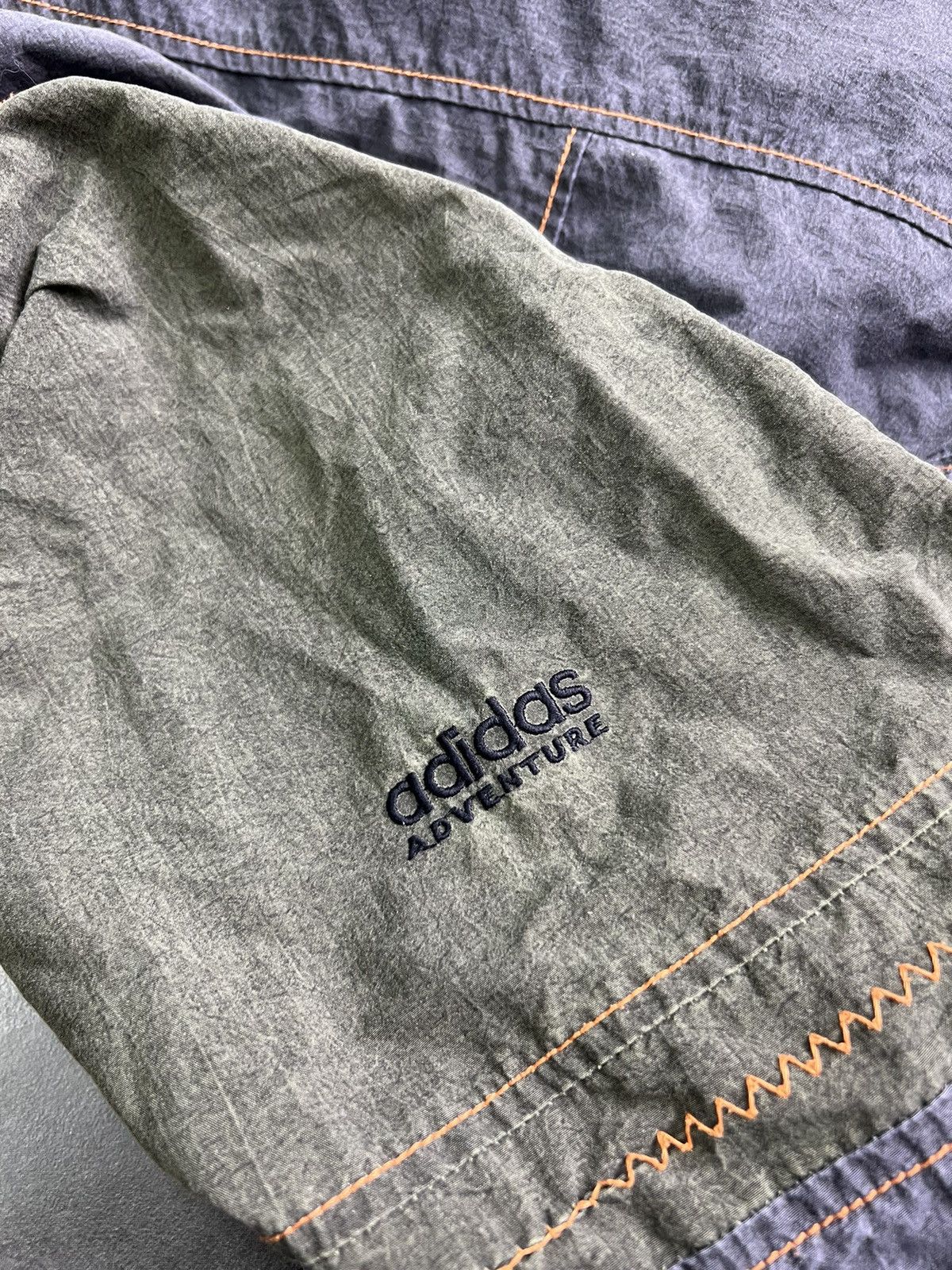 Adidas × Vintage Vintage Adidas Adventure Anorak Windbreaker Jacket Size US L / EU 52-54 / 3 - 10 Thumbnail