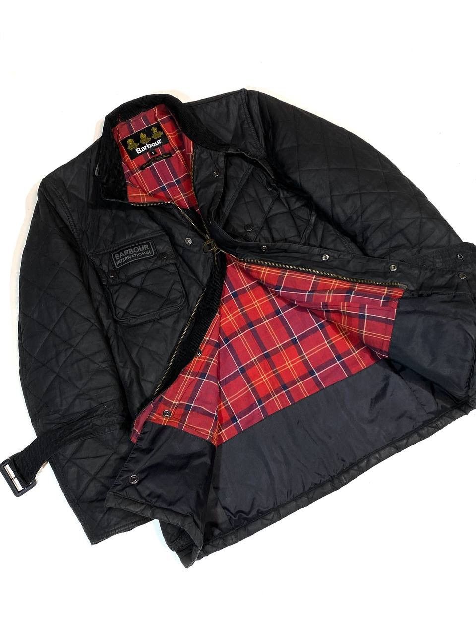 Barbour Barbour International Quilted Waxed Men Jacket Size US S / EU 44-46 / 1 - 5 Thumbnail