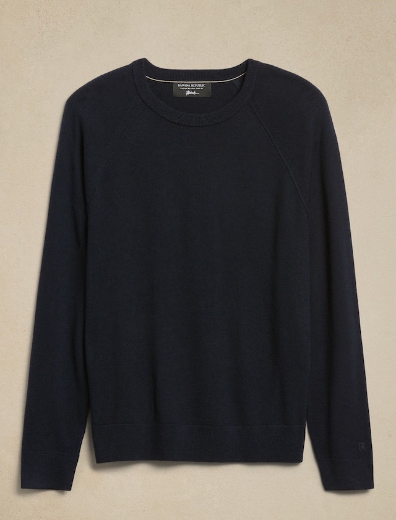 Banana Republic × Brooks Brothers × J.Crew Banana Republic Navy Blue Italian Merino Wool Sweater Large Size US L / EU 52-54 / 3 - 1 Thumbnail