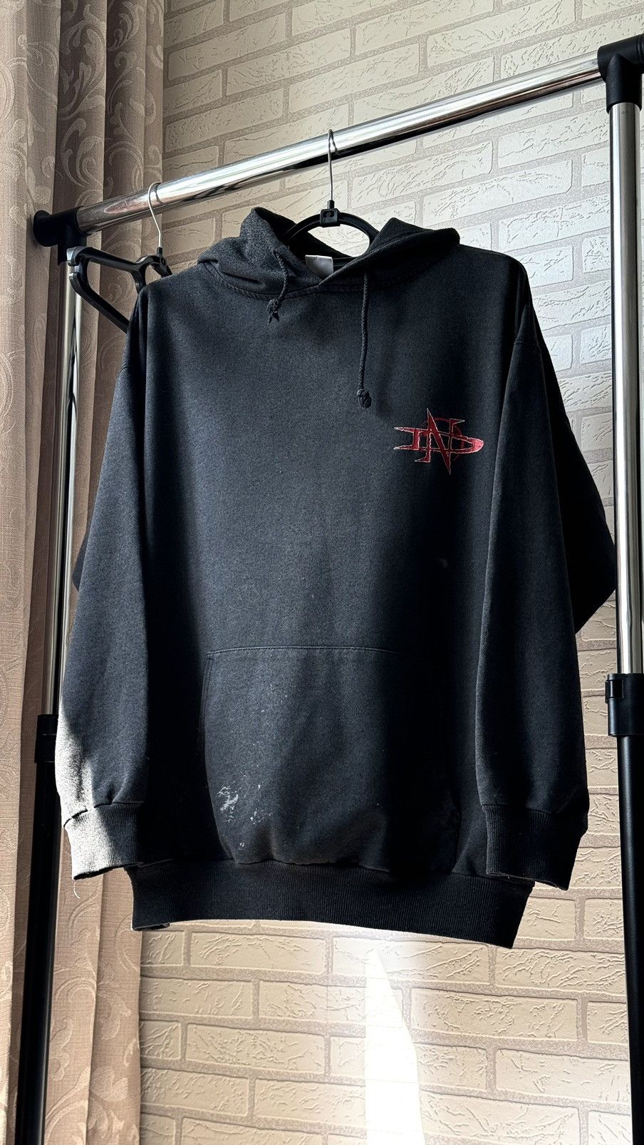 Band Tees × Vintage VINTAGE VERY RARE 1997 NAPALM DEATH HOODIE Size US XL / EU 56 / 4 - 2 Thumbnail
