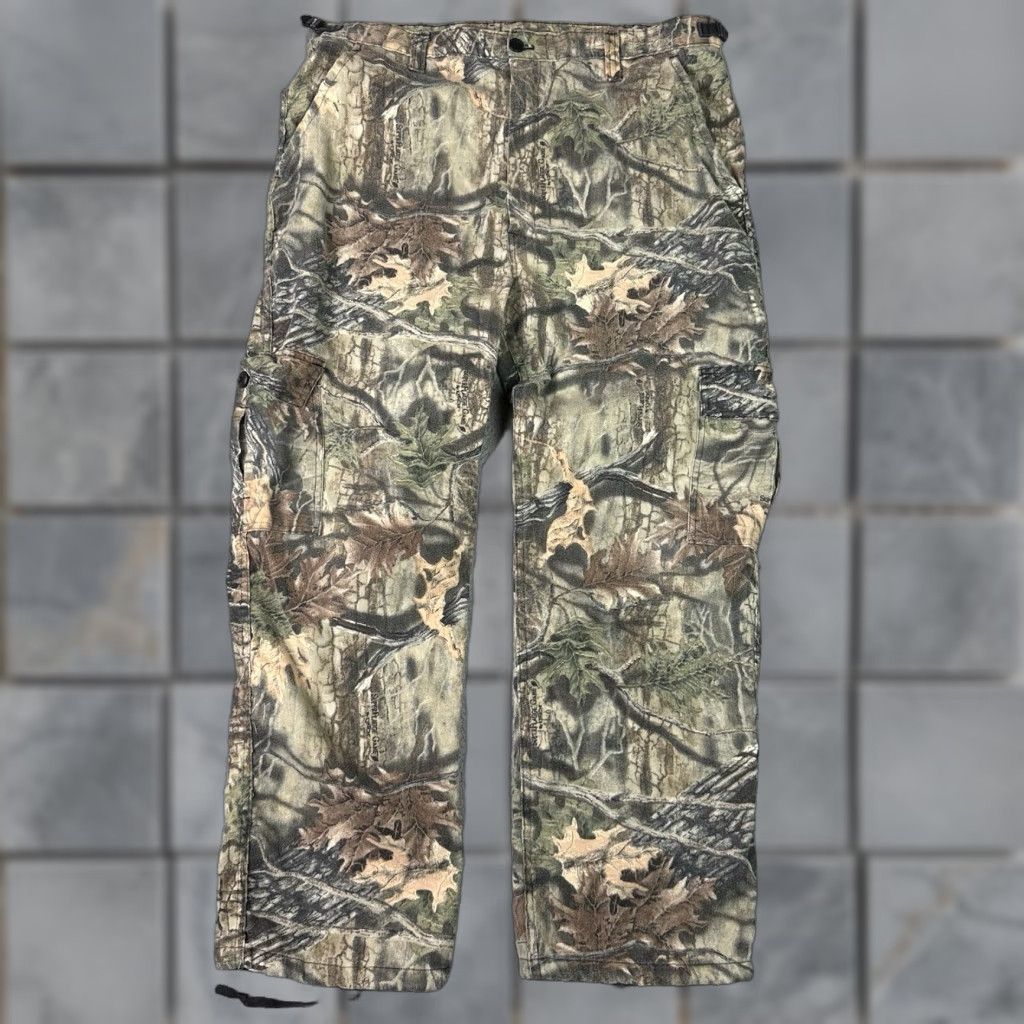 Vintage VINTAGE Lynch Trebark Camo Pants Mens XL Brown Adjustable Superflauge Cargo Size US 36 / EU 52 - 1 Thumbnail