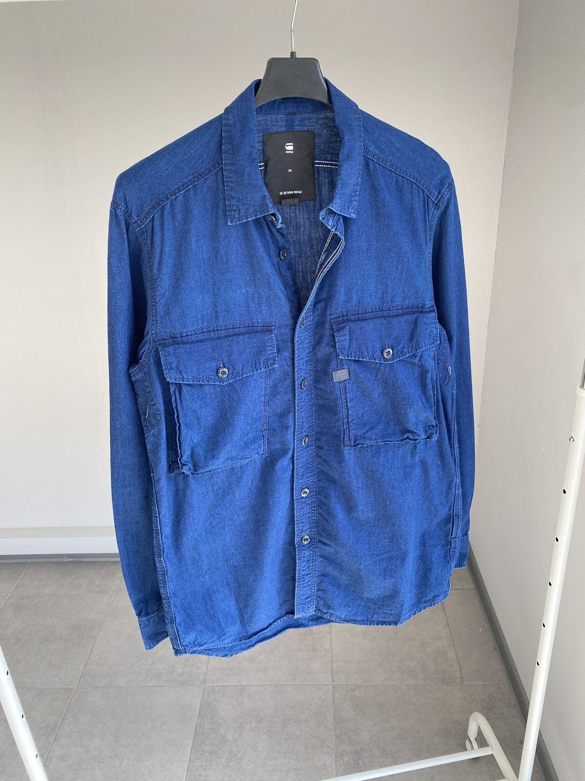 G-Star G star Raw Shirt in Blue Size US L / EU 52-54 / 3 - 4 Thumbnail