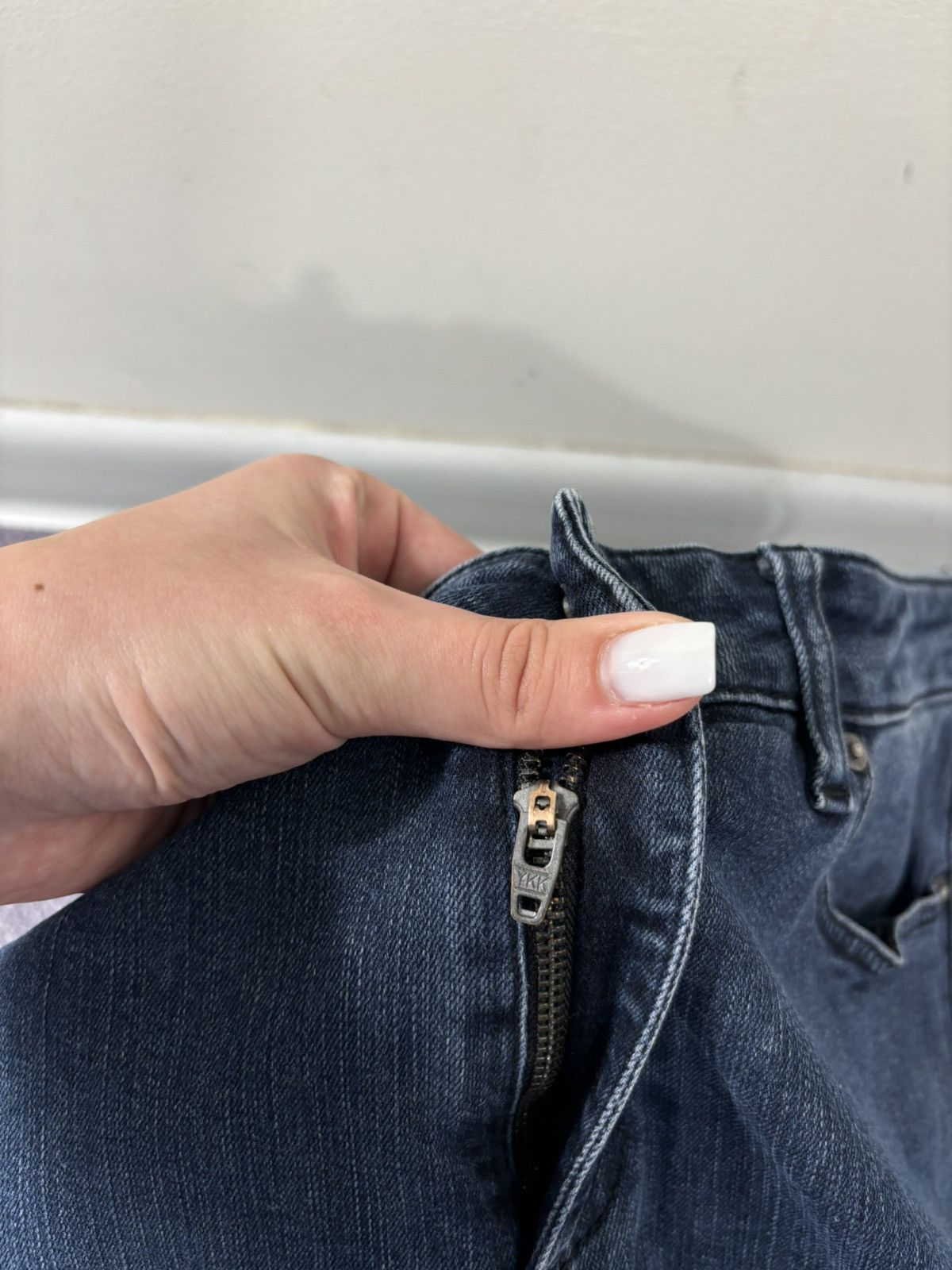 Acne Studios Acne Studios Women’s Skin 5 Deep Navy Blue Denim Jeans Size 28" / US 6 / IT 42 - 8 Thumbnail