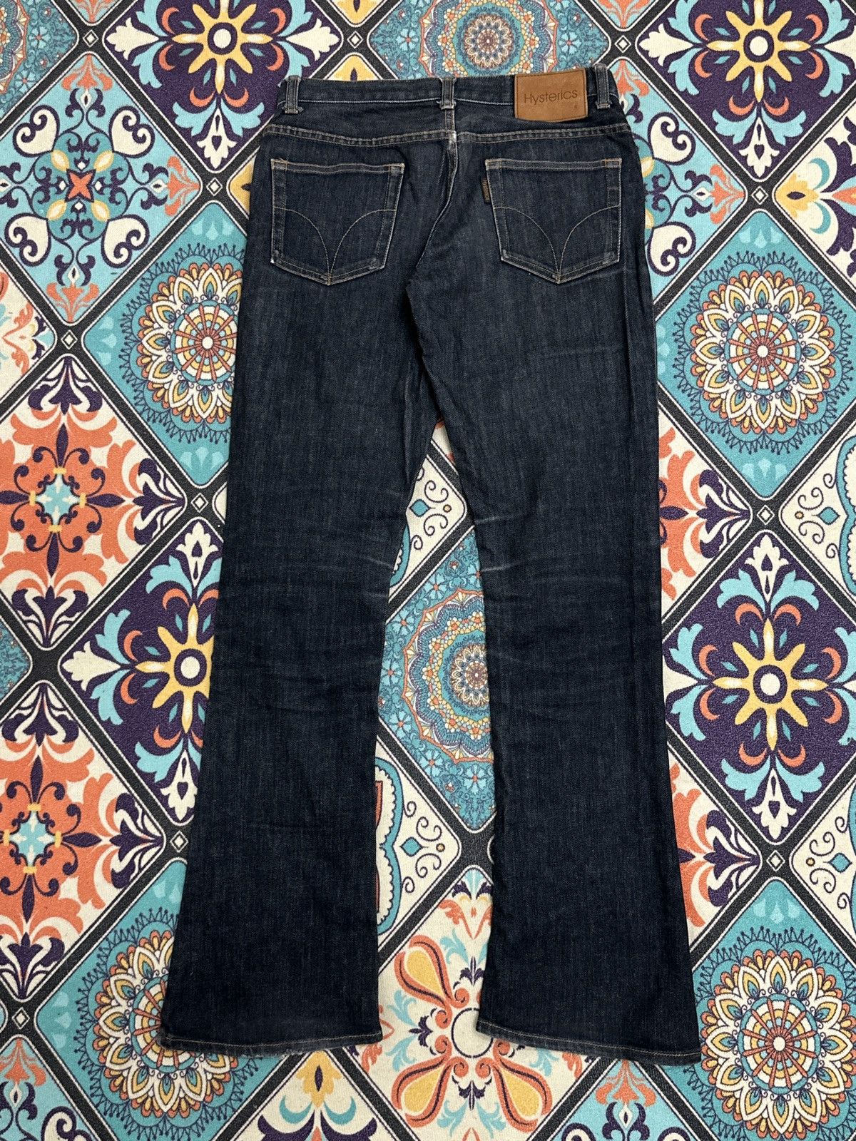 Hysteric Glamour Hysteric Glamour Japan Black Flare Denim Size US 28 / EU 44 - 12 Thumbnail