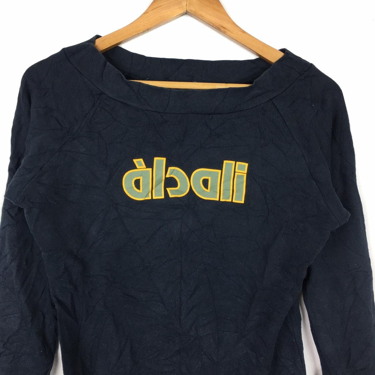Vintage Vtg ABALI JAPAN Big Logo Crewneck Sweatshirt Sweater Jumper Size M / US 6-8 / IT 42-44 - 2 Thumbnail