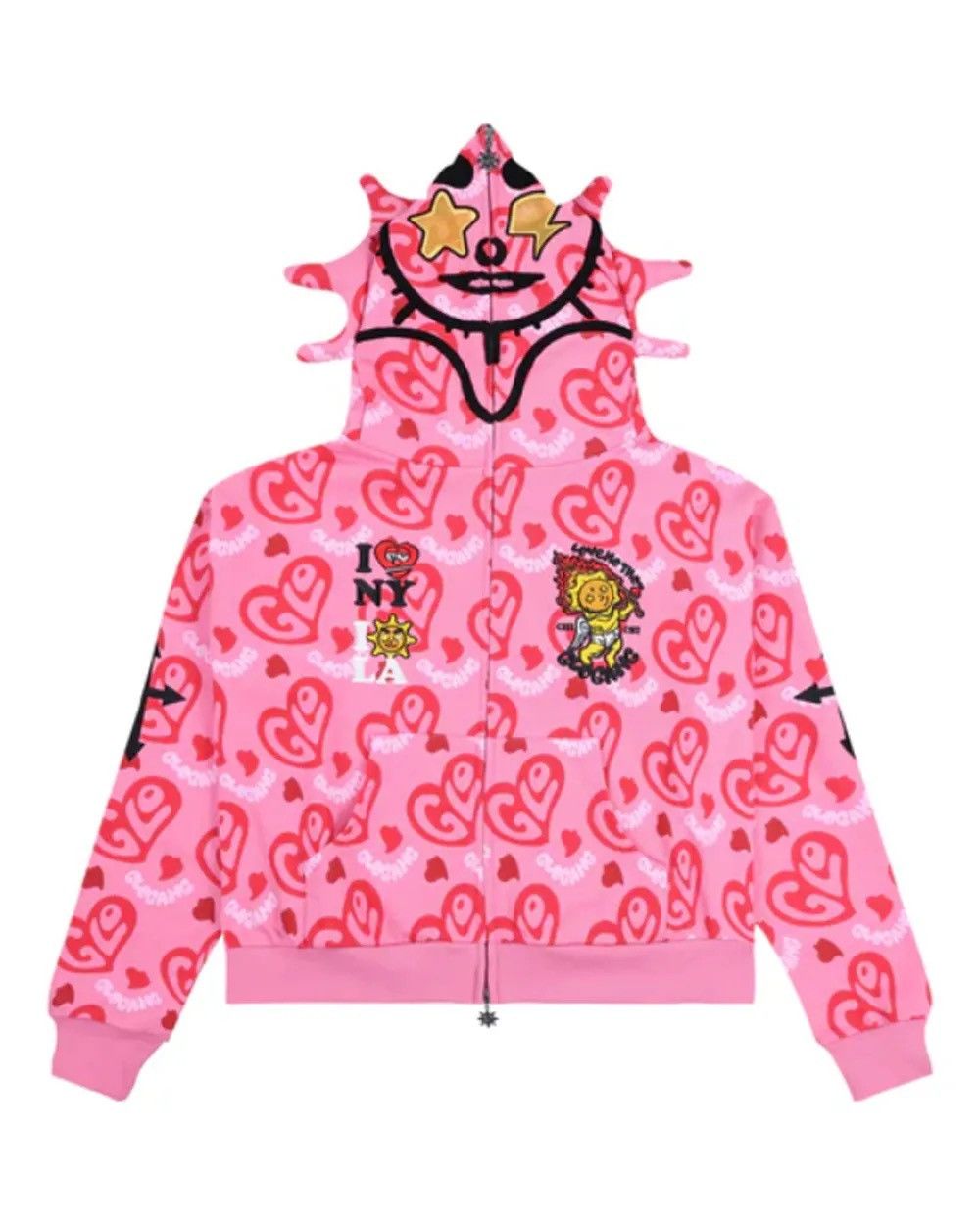 Glo Gang “I Heart Glo” Glo gang zip up Size US S / EU 44-46 / 1 - 1 Thumbnail