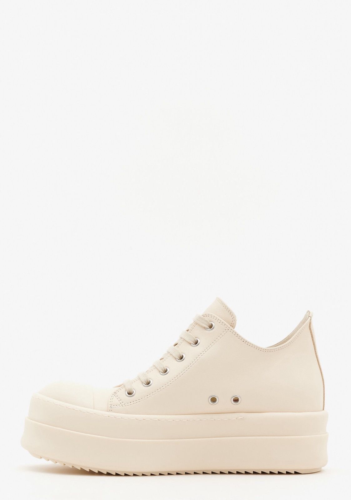 Last Rick Owens Hollywood Mega Bumper Leather Sneakers