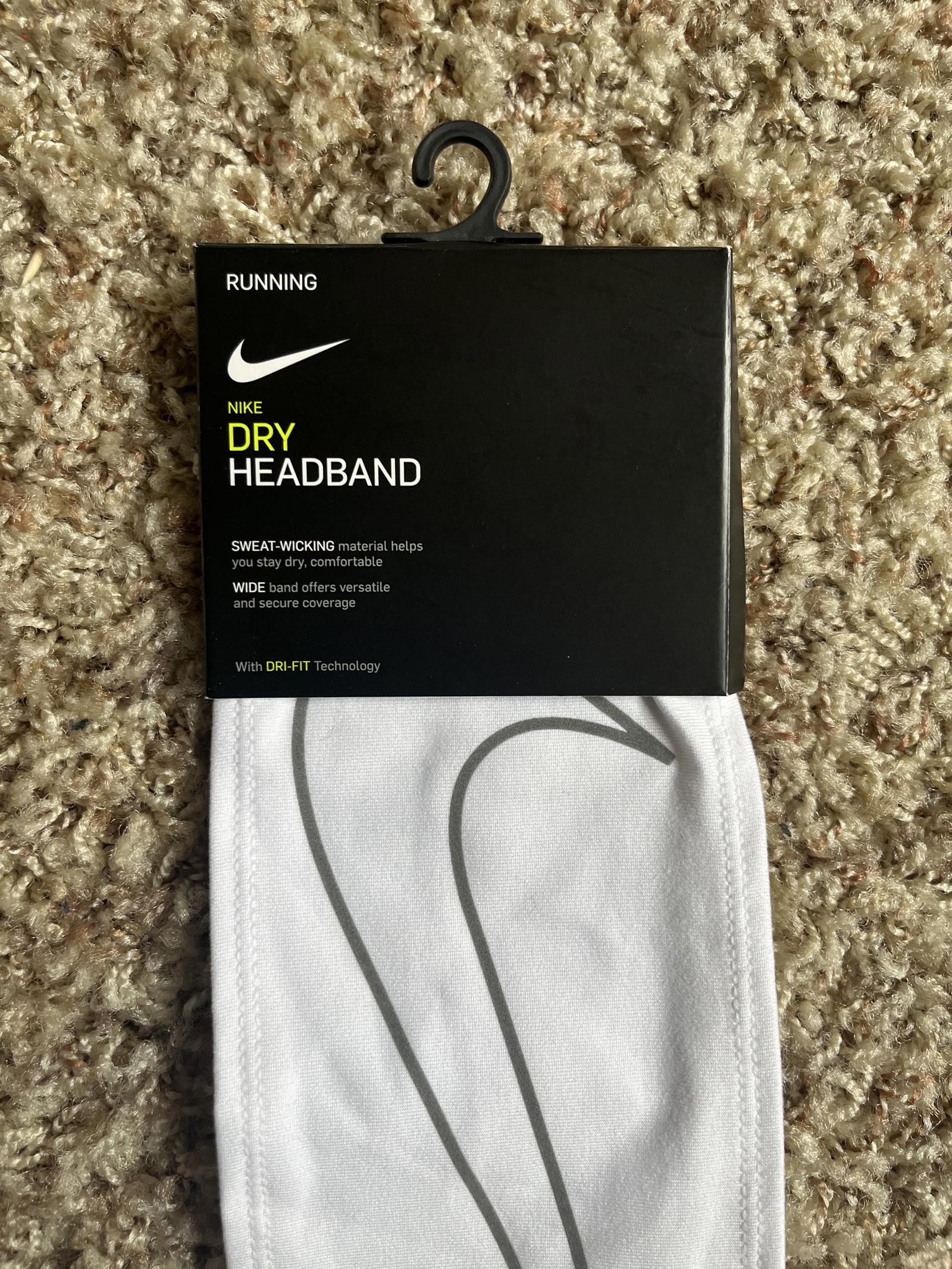 Nike Nike Dry Headband White/Grey Size ONE SIZE - 3 Thumbnail