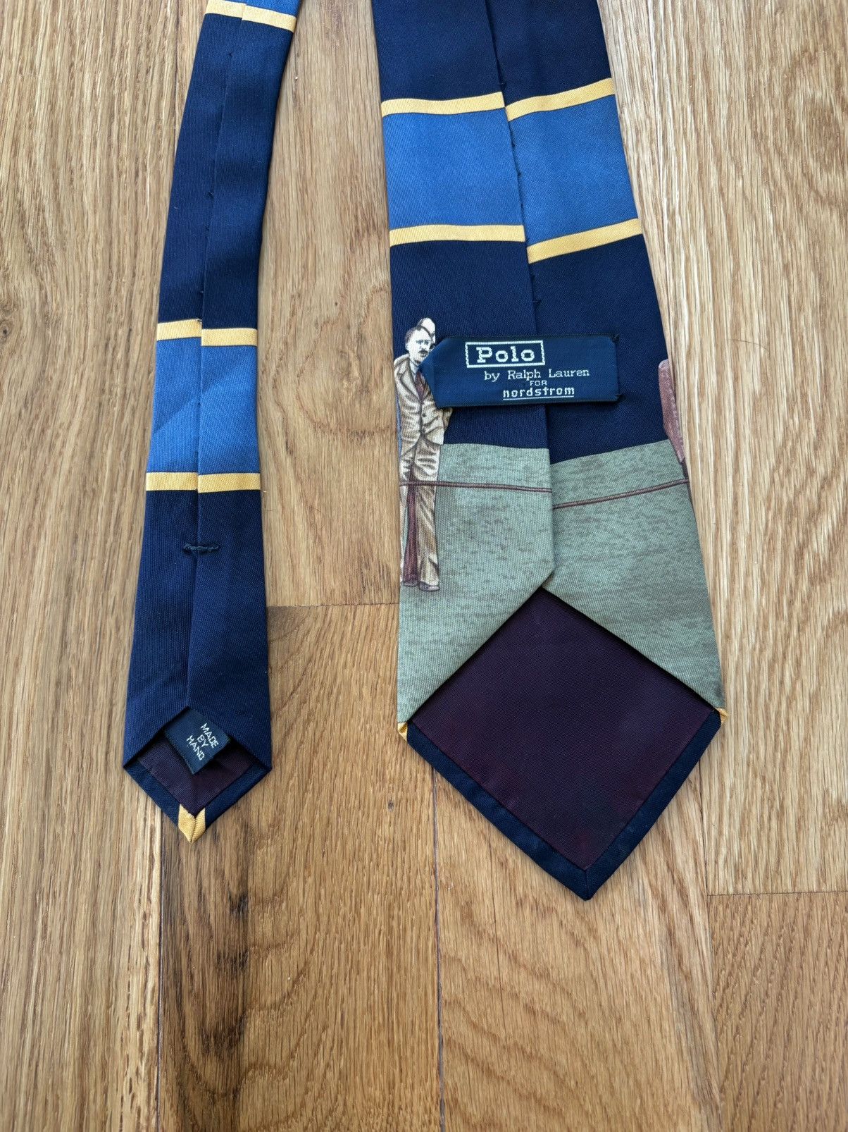 Polo Ralph Lauren Polo Ralph Lauren for Nordstrom Vintage 90s Tie Silk Golf Size ONE SIZE - 8 Thumbnail