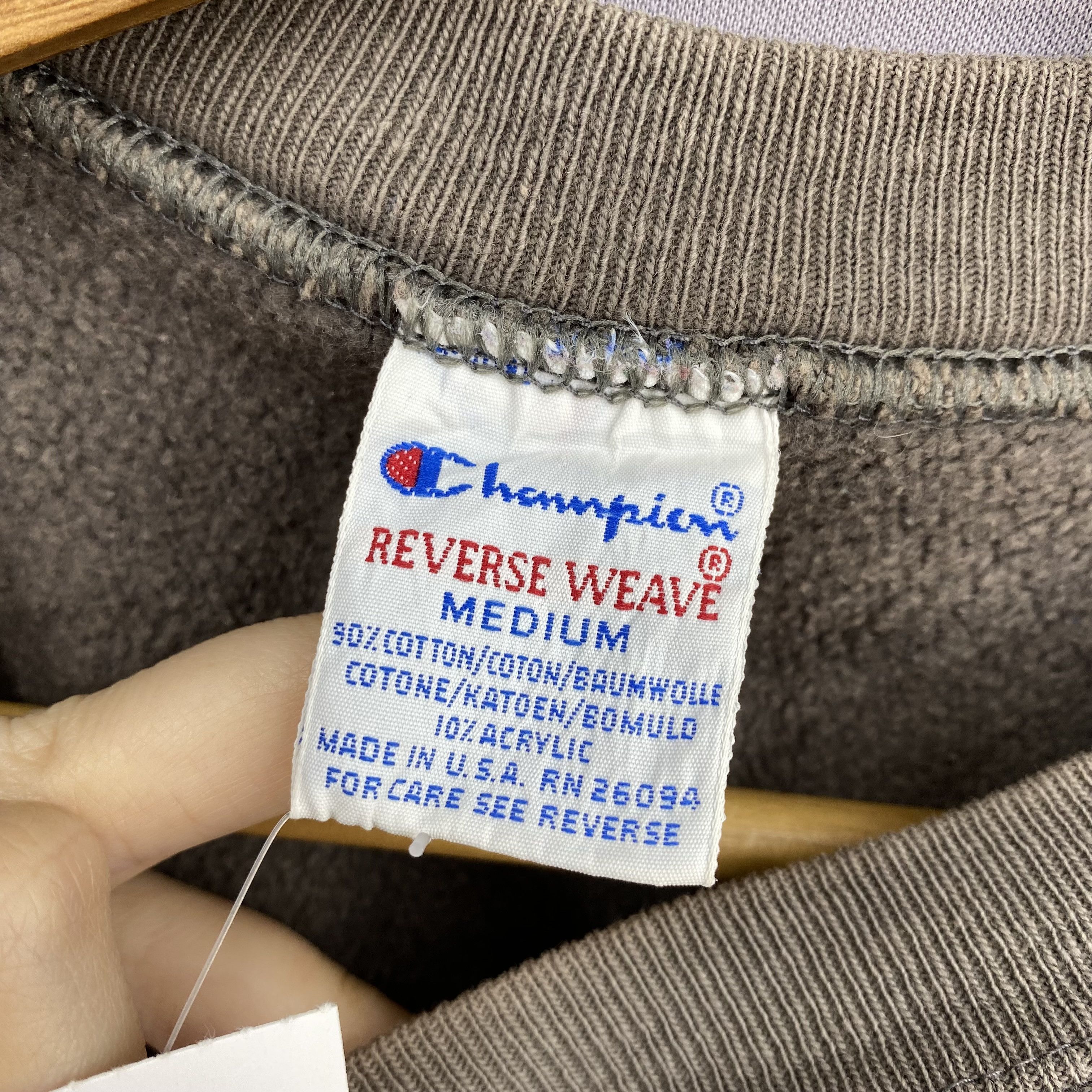 Champion Vintage 90s Champion Reverse Weave Pullover Sweatshirt USA Size US M / EU 48-50 / 2 - 7 Thumbnail