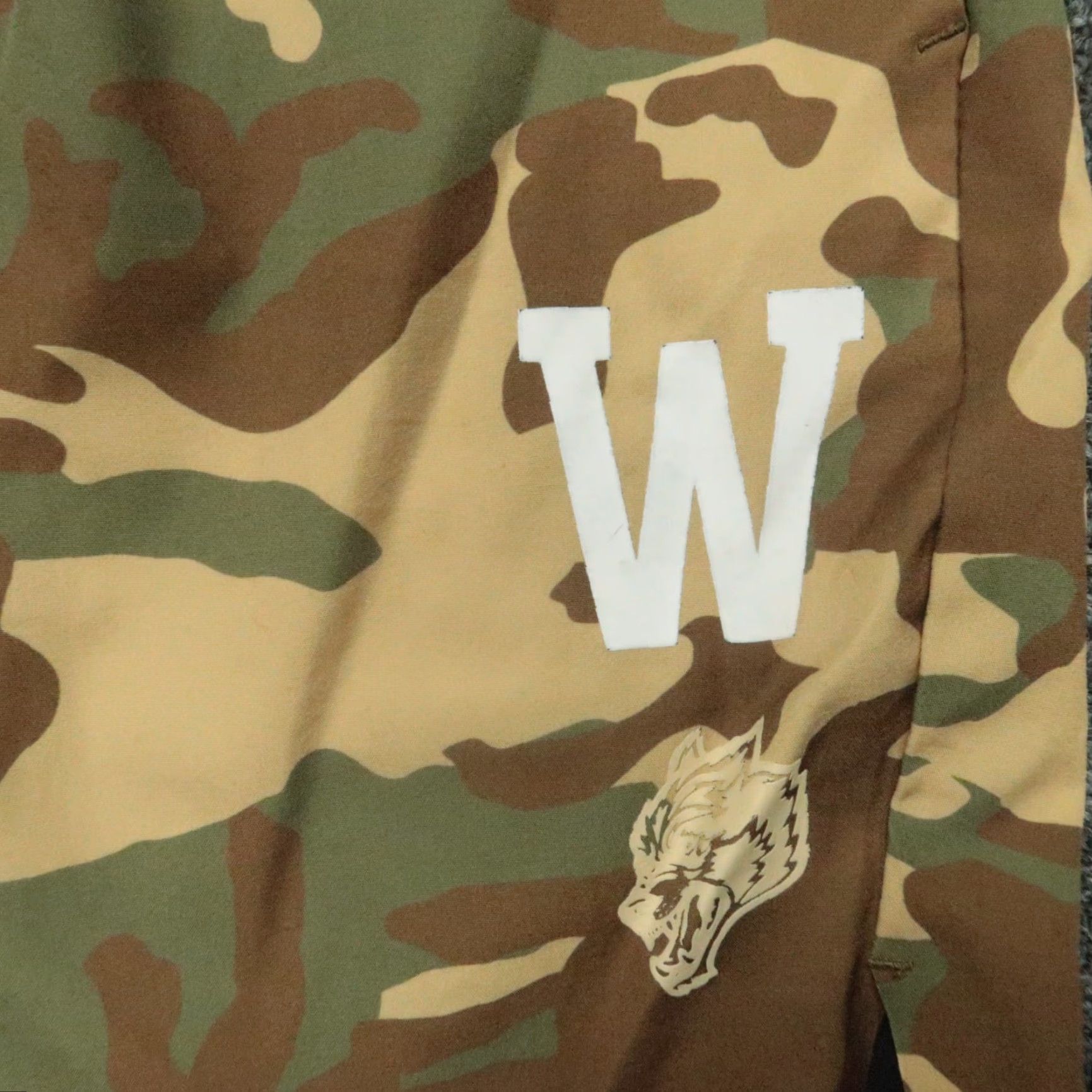 Darc Sport Darc Sport Shorts Mens Small Brown Green Camo Wolves Club Lined Zip Pocket Size US 29 - 3 Thumbnail