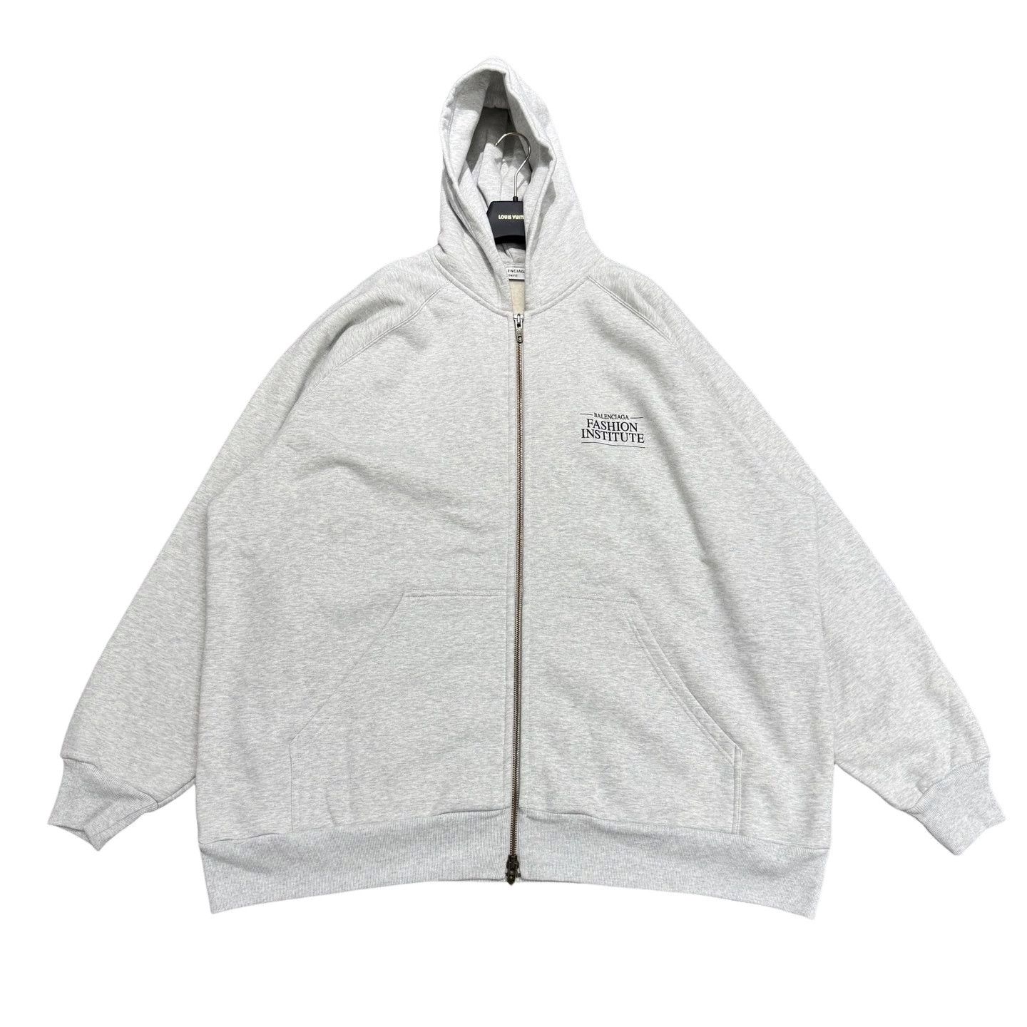 Balenciaga Balenciaga Fashion Institute Zip-Up Hoodie Size L Size US L / EU 52-54 / 3 - 1 Thumbnail