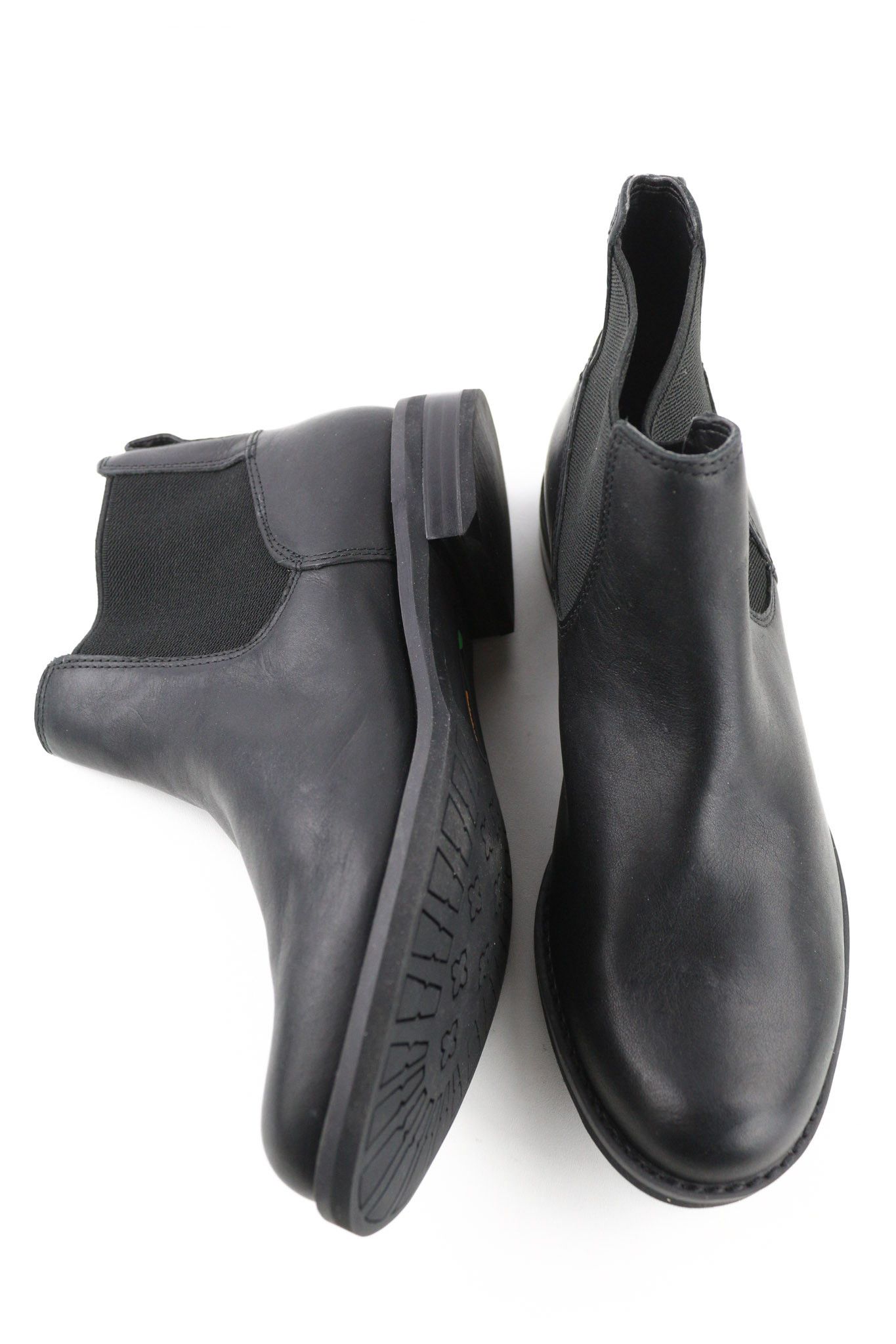 Timberland A1KHL UK4.5 Black Leather Pull Tab Boots Shoes 79954 Size US 7 / IT 37 - 5 Thumbnail