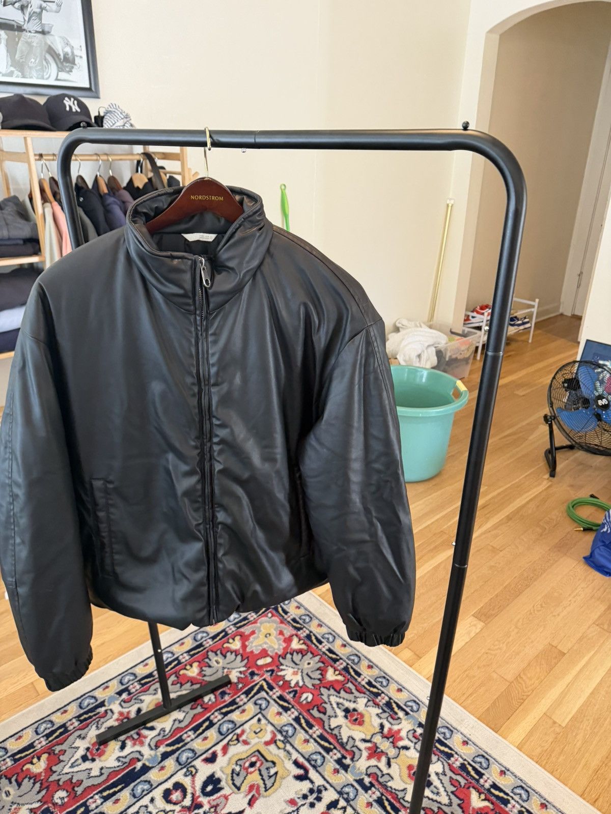 Zara ZARA Faux Leather Bomber Size US L / EU 52-54 / 3 - 13 Thumbnail