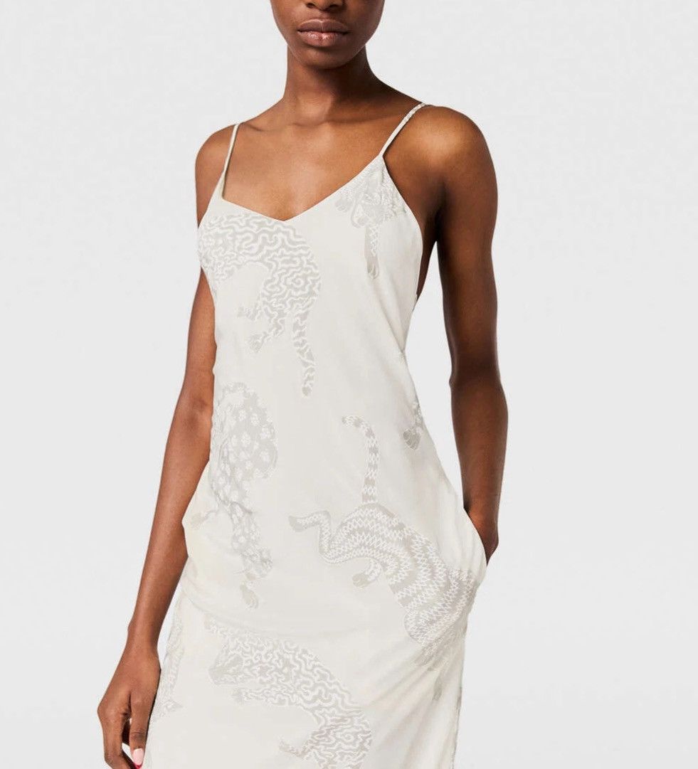 Stella McCartney Leopard Pattern Sleeveless Midi Dress Size M / US 6-8 / IT 42-44 - 11 Thumbnail