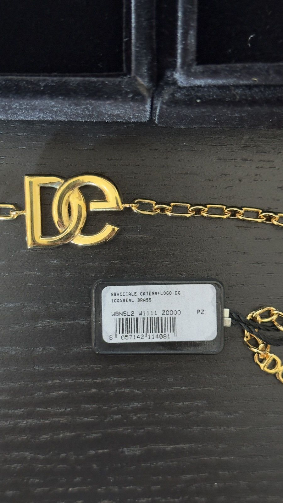 Dolce & Gabbana Dolce Gabbana Gold Bracelet BRACCIALE CATANA + Logo Size ONE SIZE - 3 Thumbnail