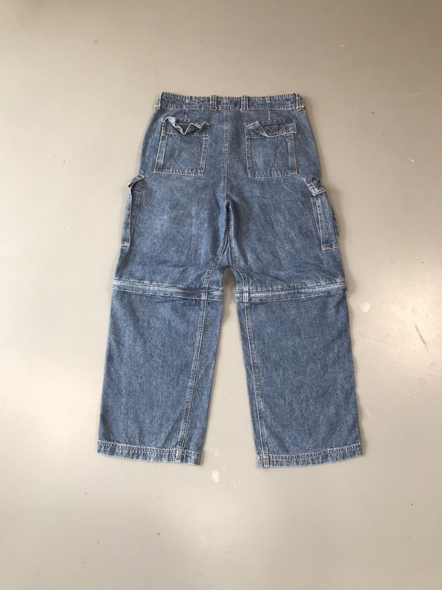 Arizona Jean Co. × Vintage Y2K style Vintage Arizona converter cargo denim pant Size US 30 / EU 46 - 7 Thumbnail
