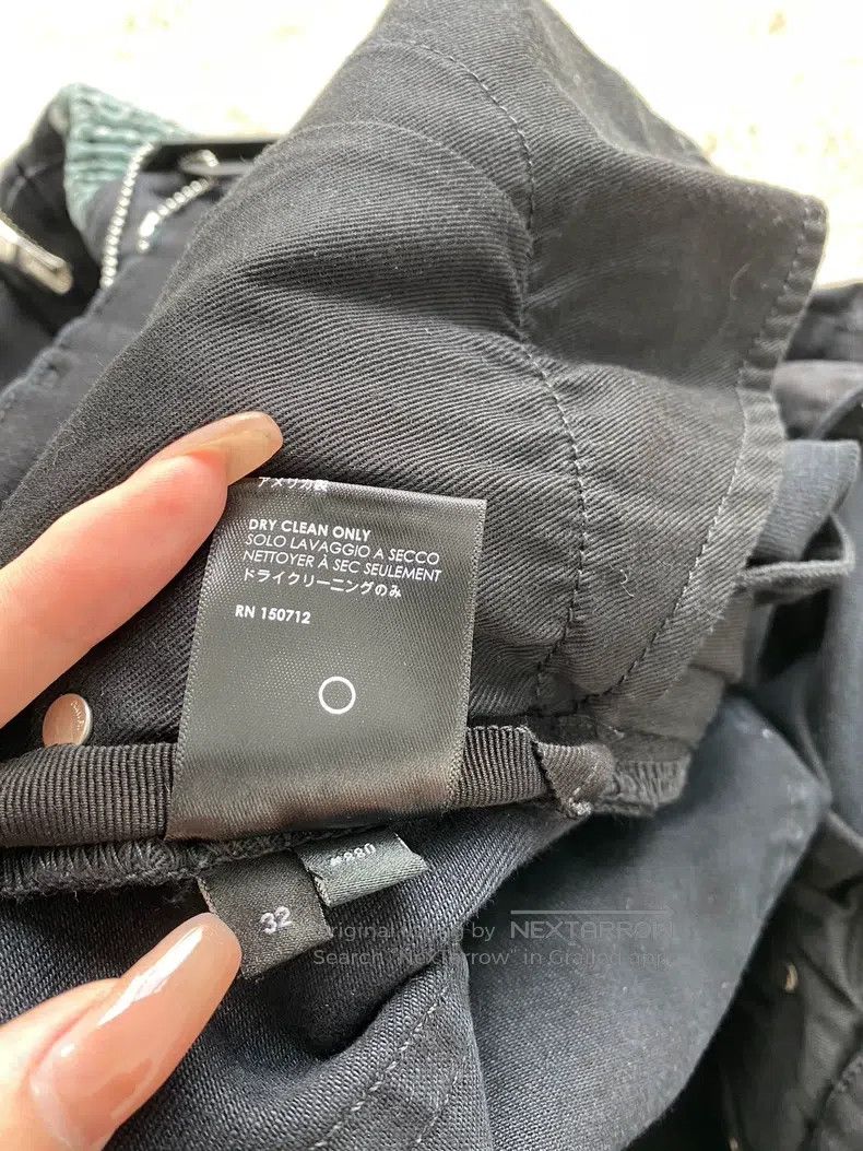 Amiri Amiri Size 32 Washed black and green cashew mx2 jeans Size US 32 / EU 48 - 4 Thumbnail