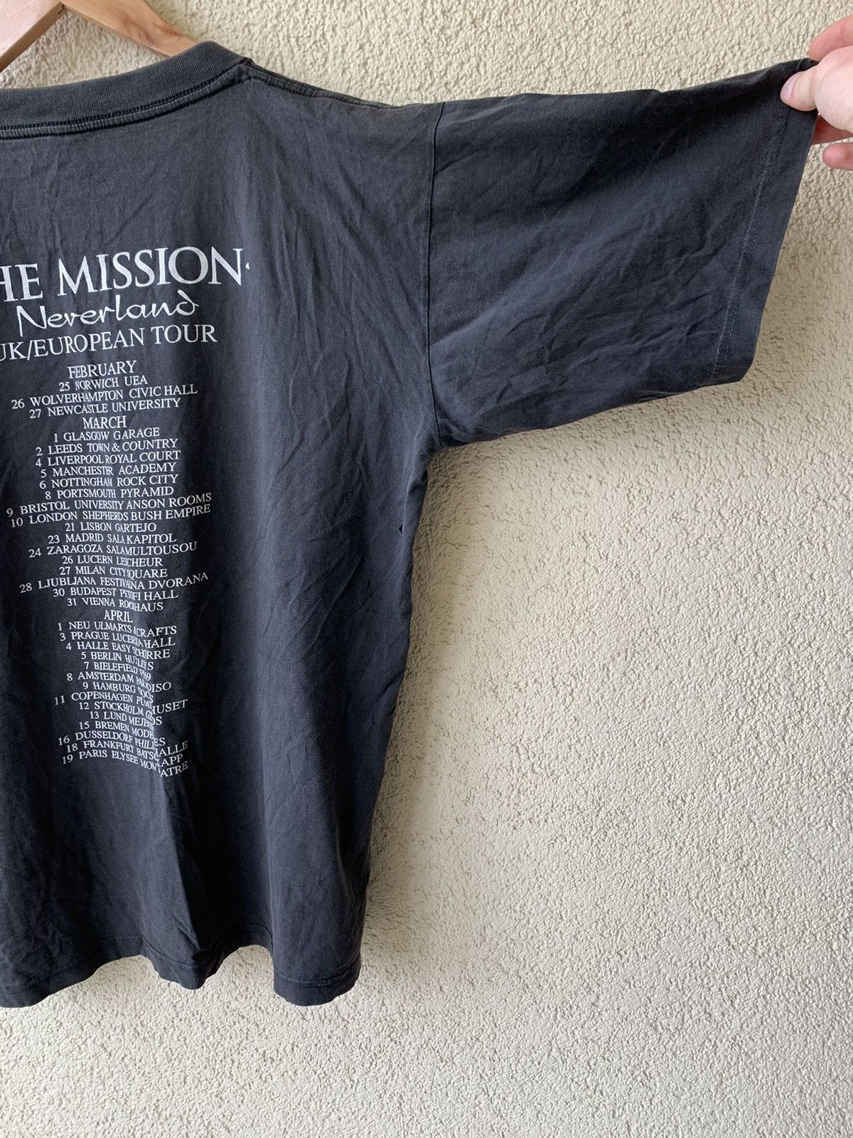 Band Tees × Vintage vintage The Mission band t shirt 1995 like Sisters Size US XL / EU 56 / 4 - 6 Thumbnail