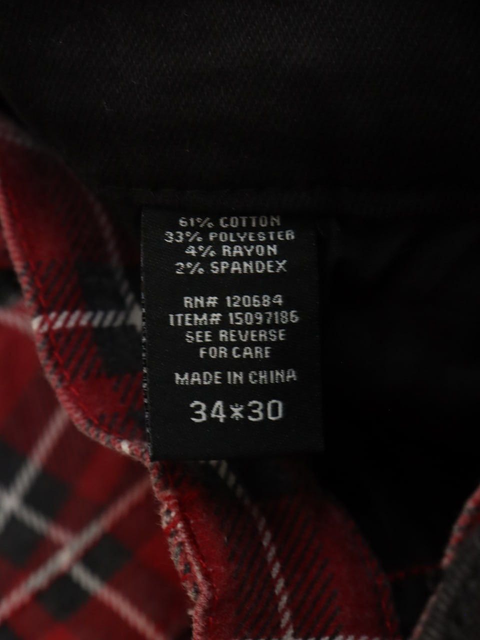 Japanese Brand Bondage Punk Tartan Plaid Hybrid Pant Size US 33 - 23 Thumbnail